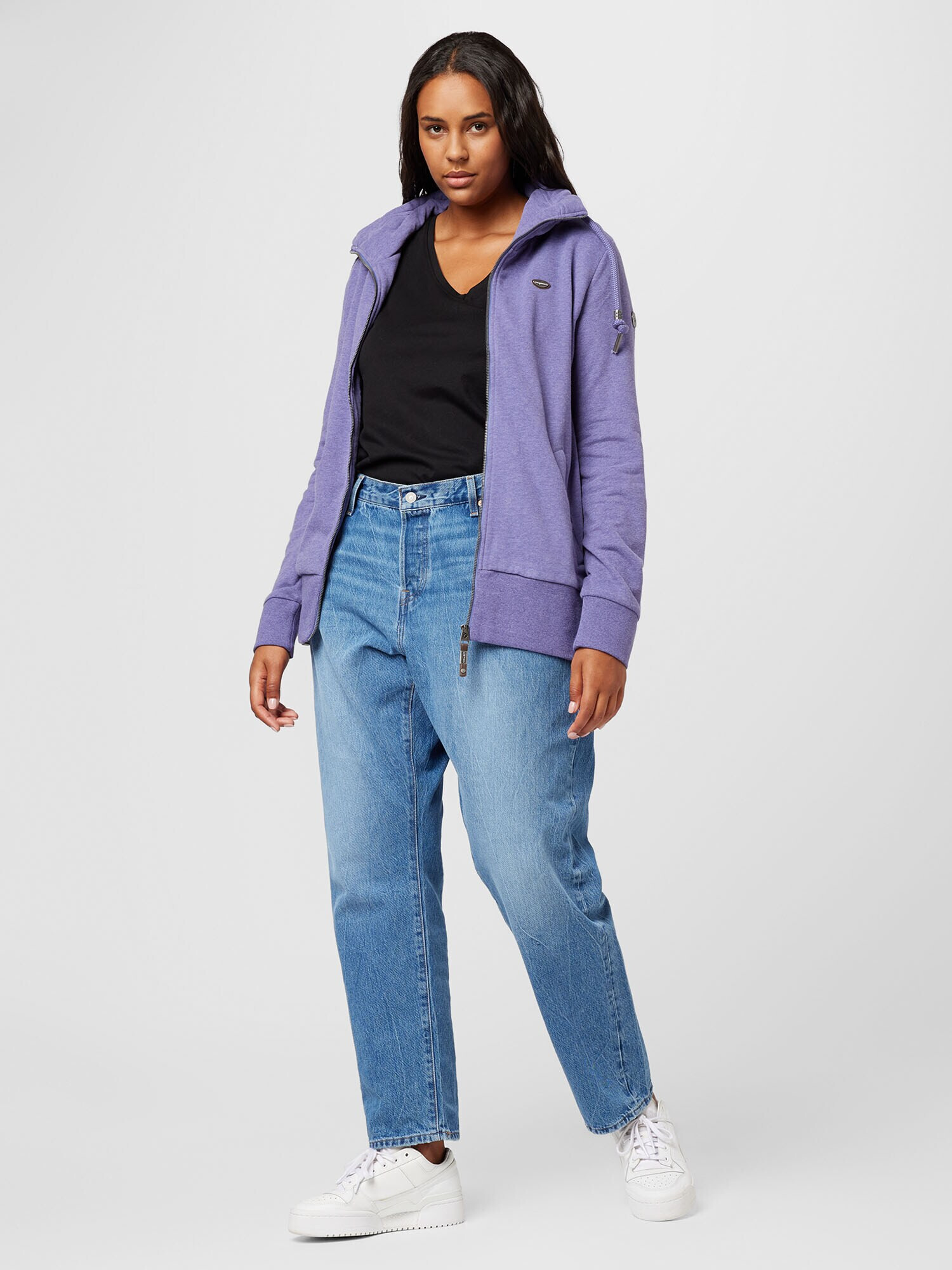 Ragwear Plus Hanorac 'RYLIE' albastru violet - Pled.ro