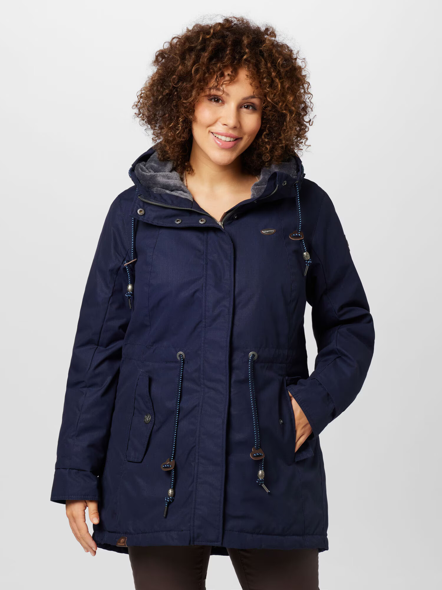 Ragwear Plus Parka de iarnă 'MONADIS' bleumarin - Pled.ro