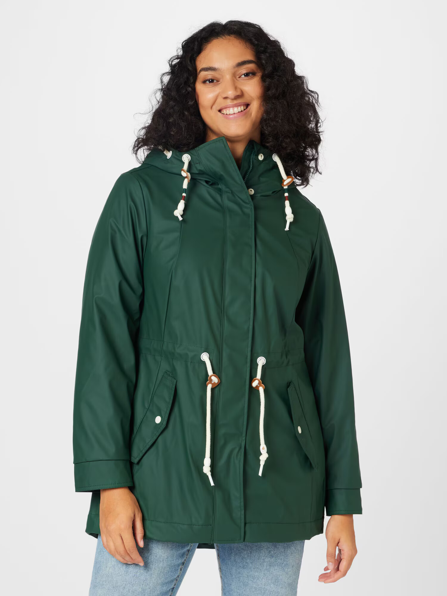 Ragwear Plus Parka de iarnă 'MONADIS' verde / oliv / alb - Pled.ro