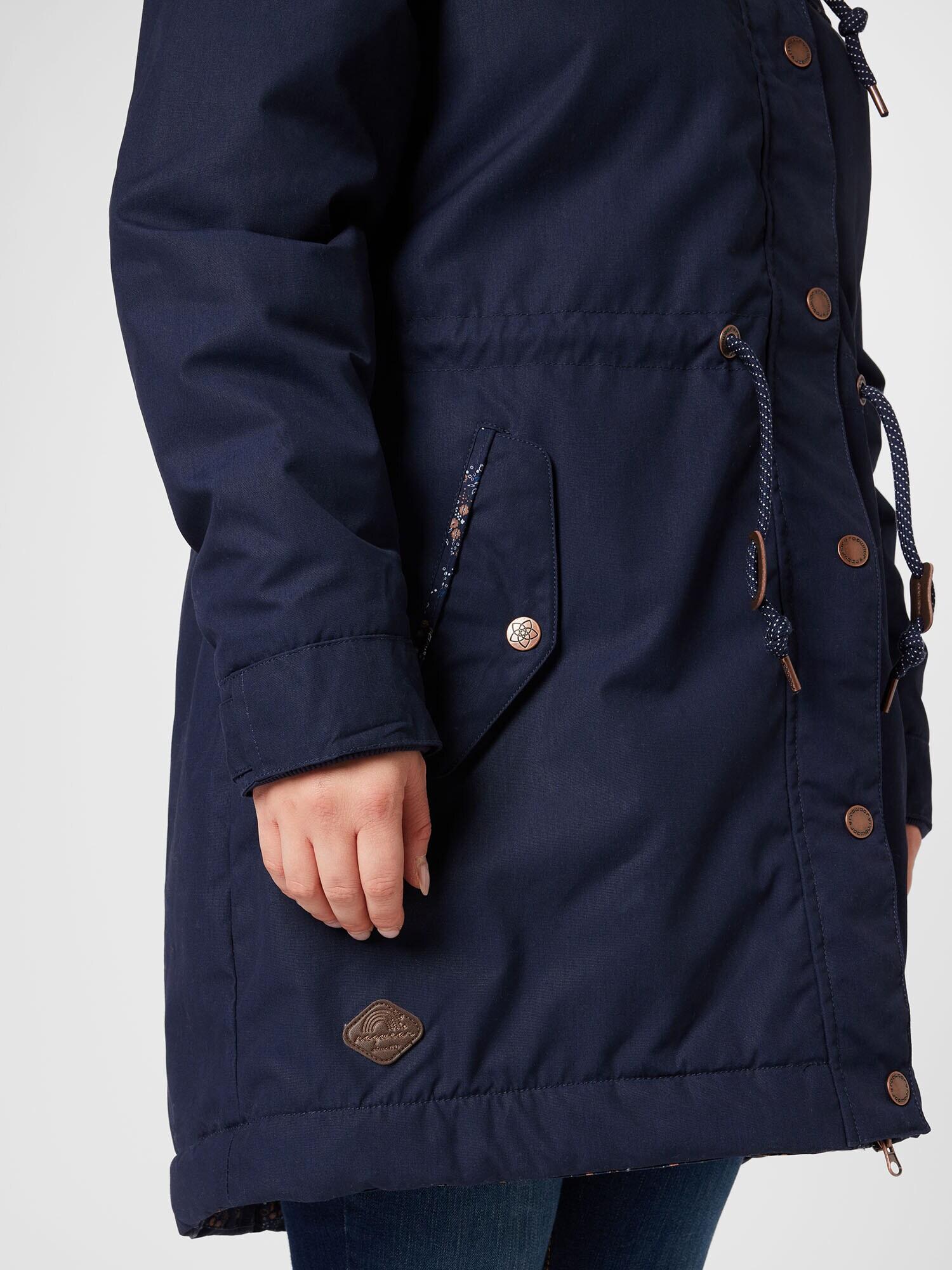 Ragwear Plus Parka de primăvară-toamnă 'CANNY' bleumarin - Pled.ro