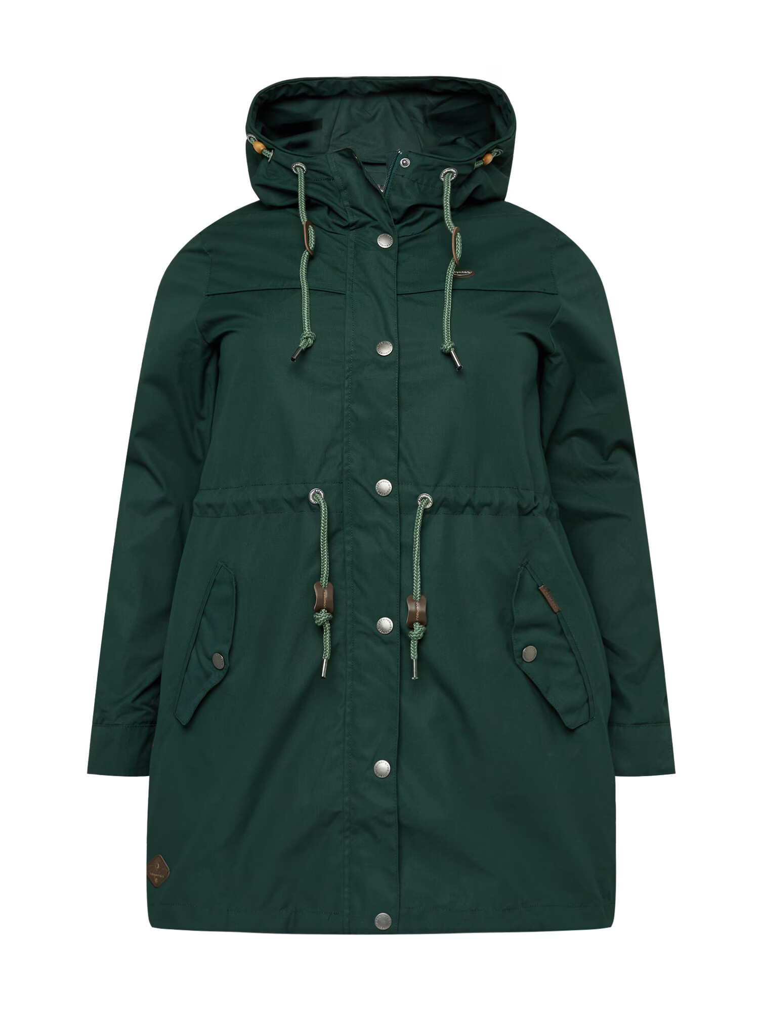 Ragwear Plus Parka de primăvară-toamnă 'CANNY' verde - Pled.ro