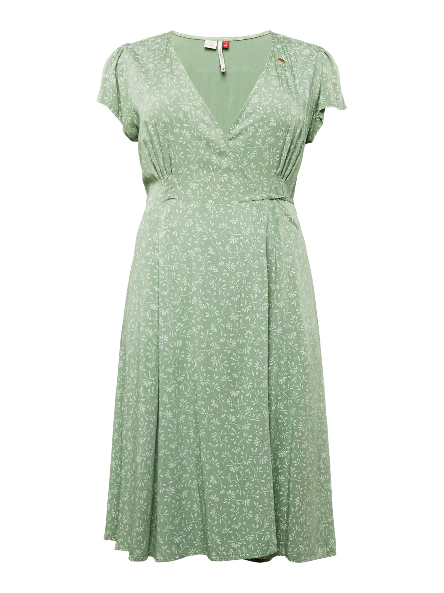 Ragwear Plus Rochie verde / alb - Pled.ro