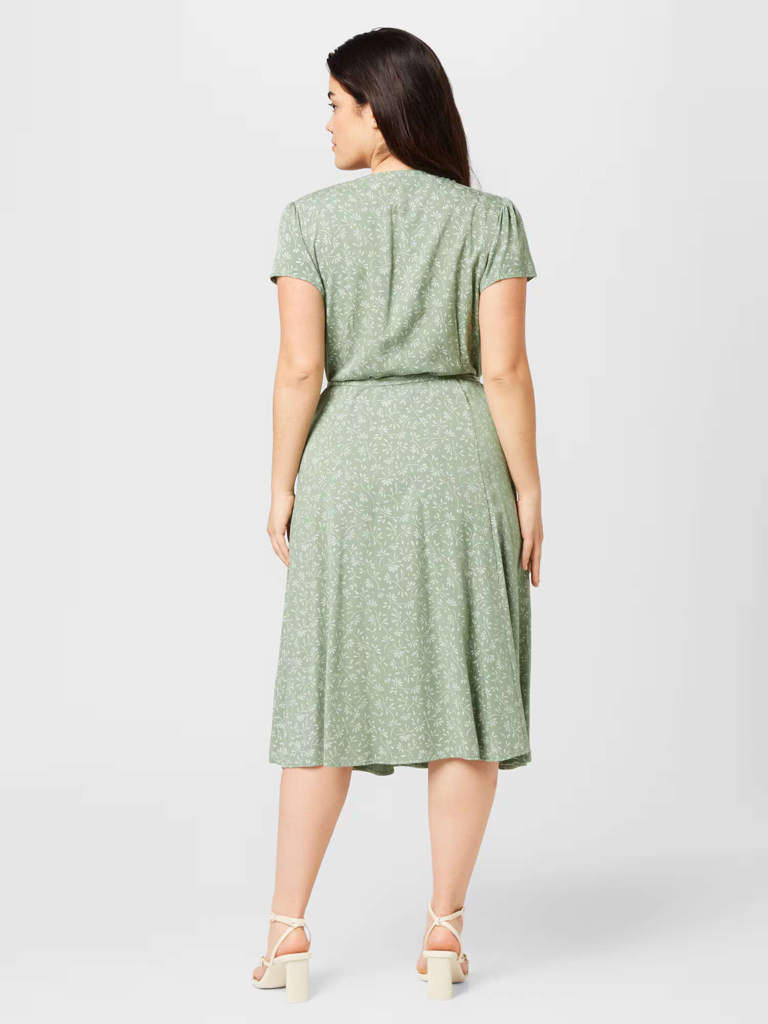 Ragwear Plus Rochie verde / alb - Pled.ro