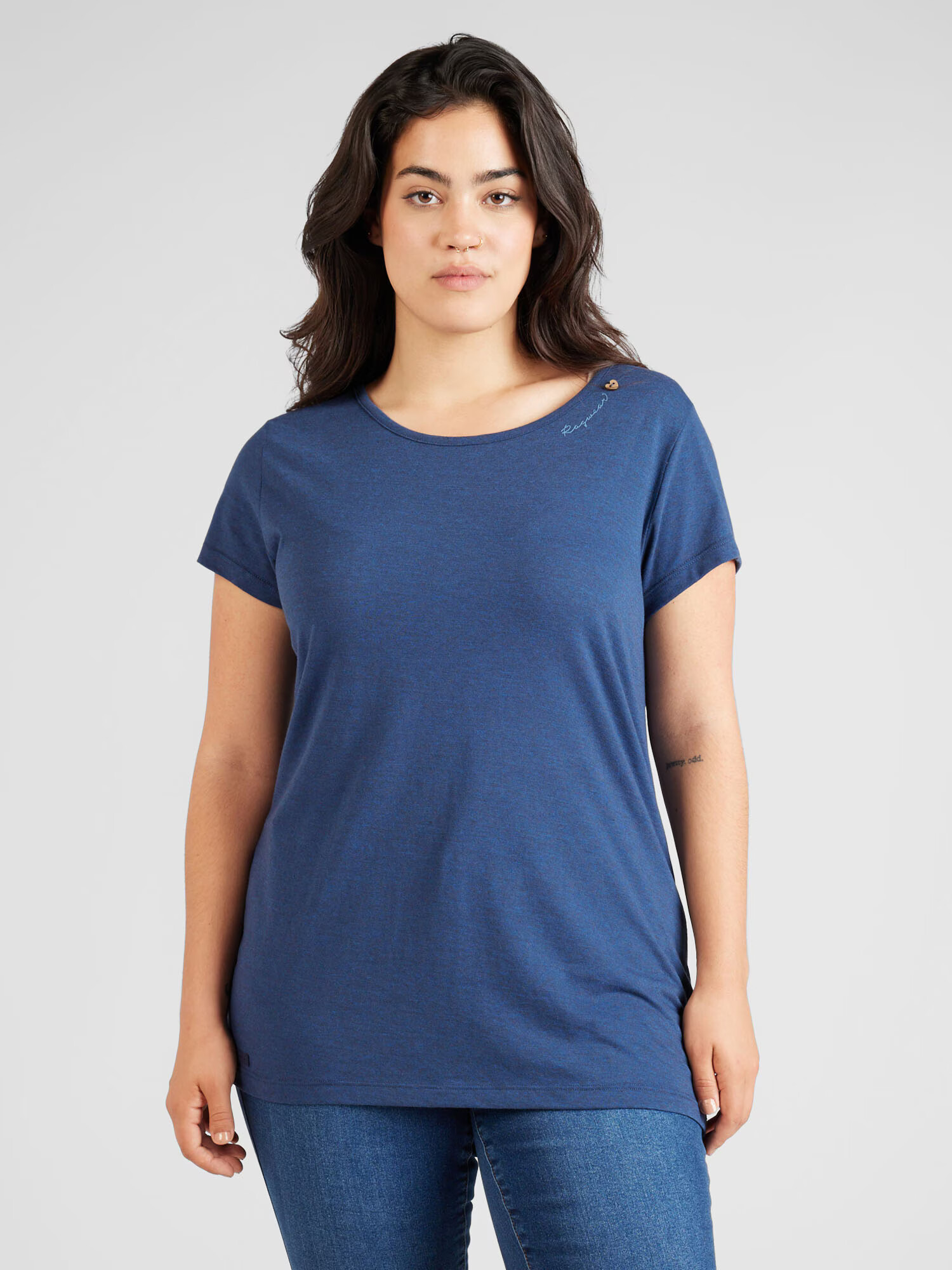 Ragwear Plus Tricou 'MINTT' bleumarin - Pled.ro