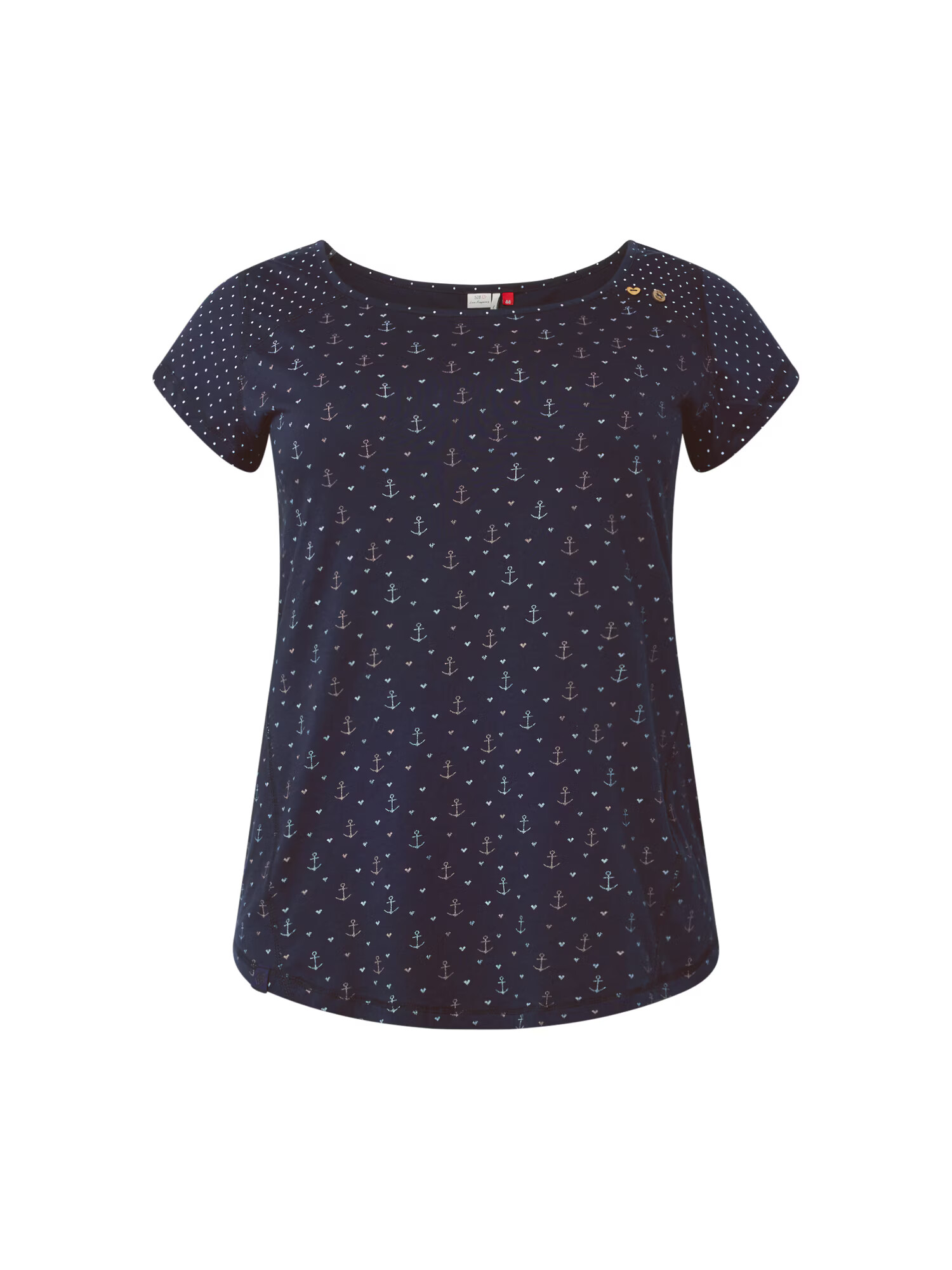 Ragwear Plus Tricou 'ROSANNE' bleumarin - Pled.ro