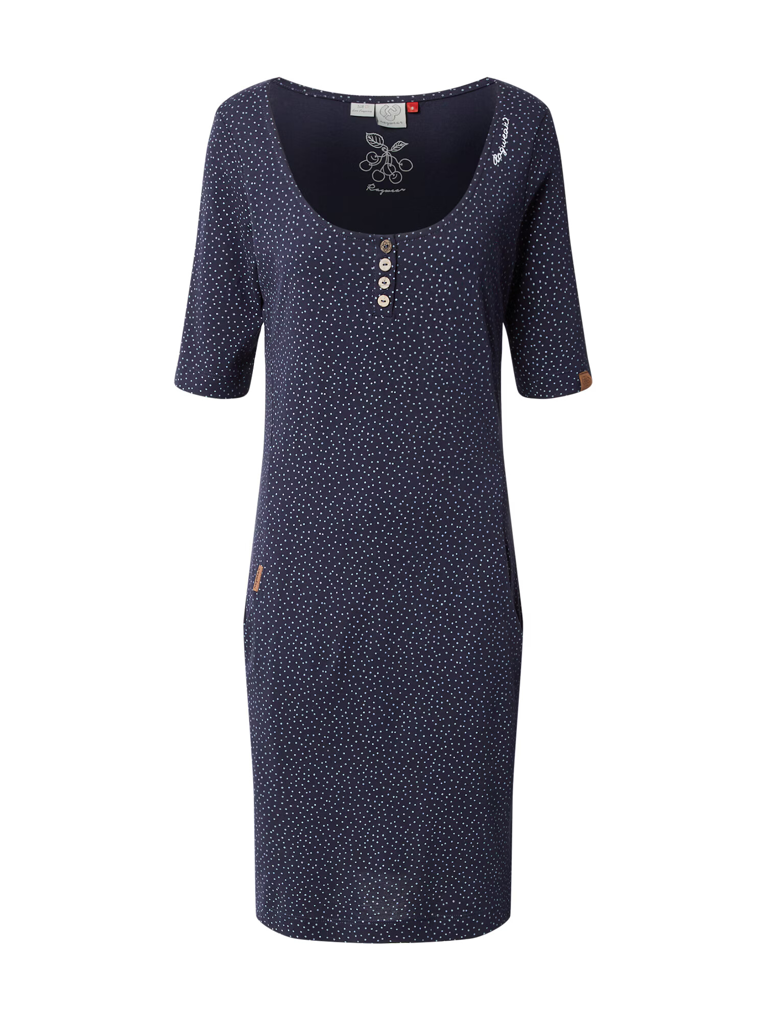 Ragwear Rochie bleumarin / alb - Pled.ro