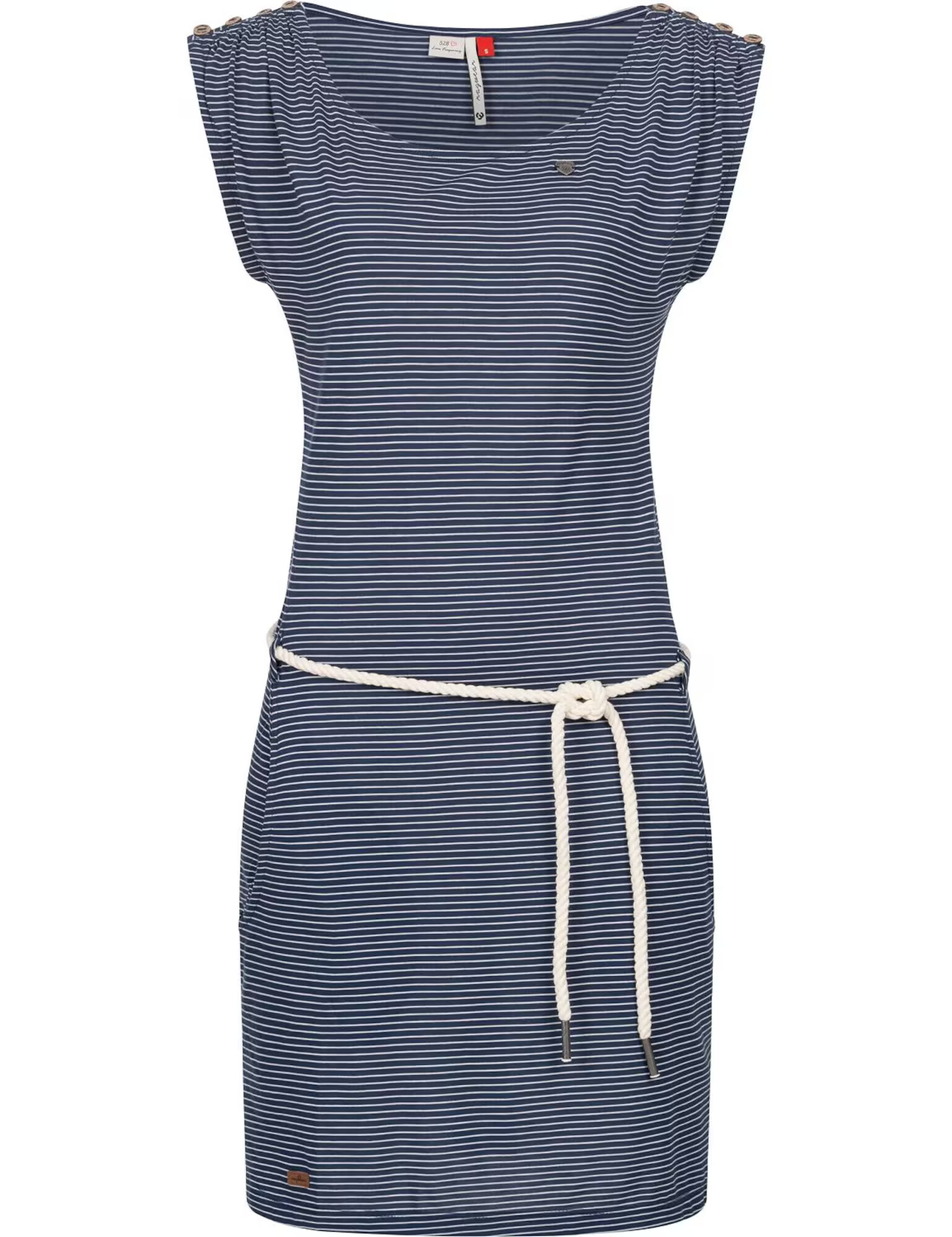 Ragwear Rochie de vară 'Chego' bleumarin / alb - Pled.ro