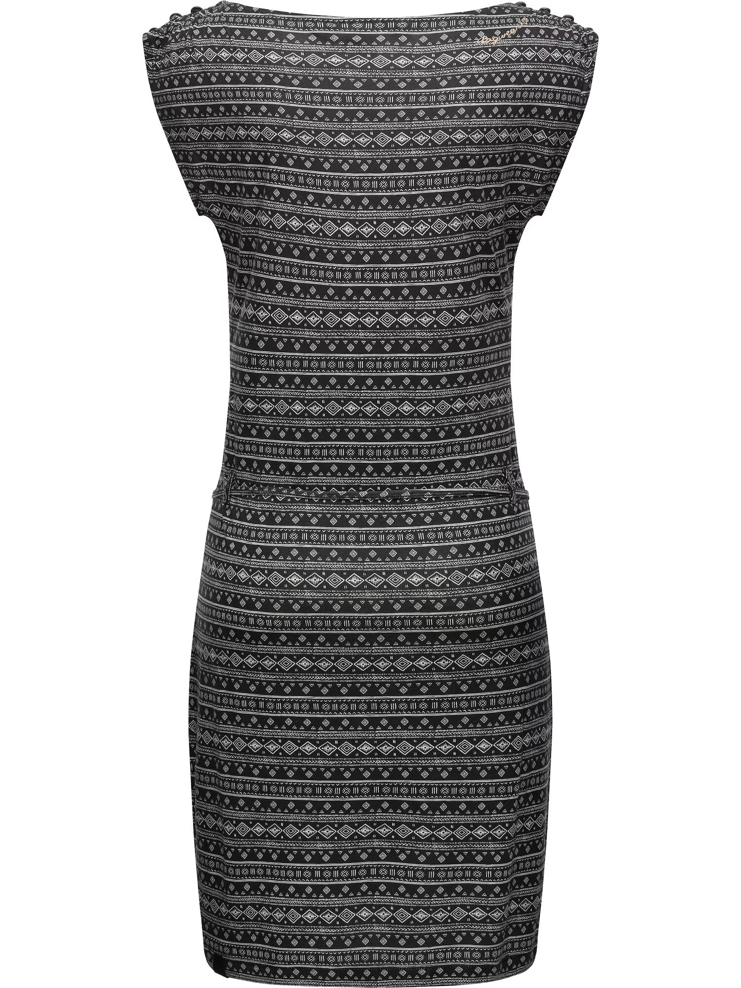 Ragwear Rochie de vară 'Chego' negru / alb - Pled.ro