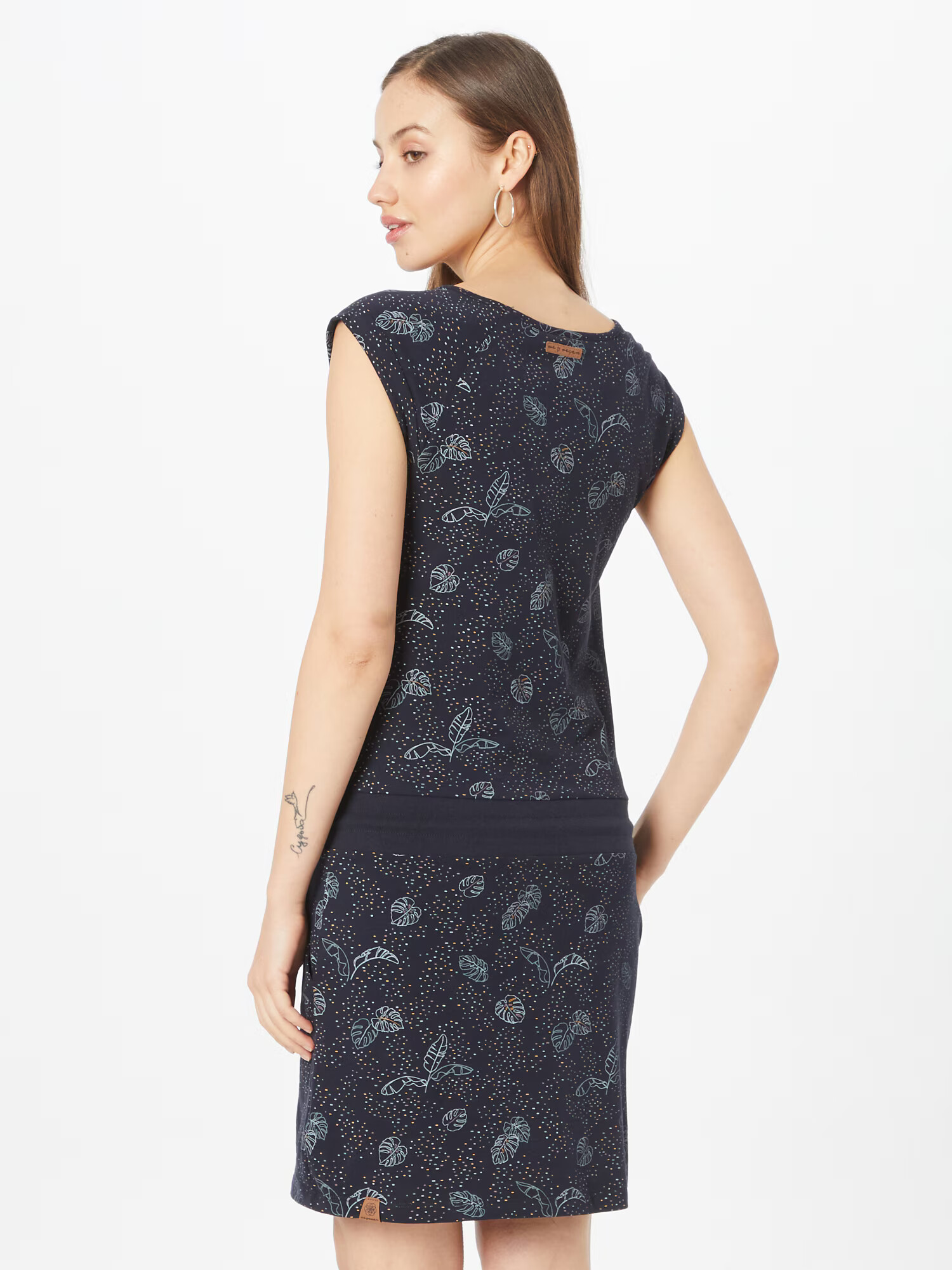 Ragwear Rochie de vară 'PENELOPE' bleumarin / maro / alb - Pled.ro