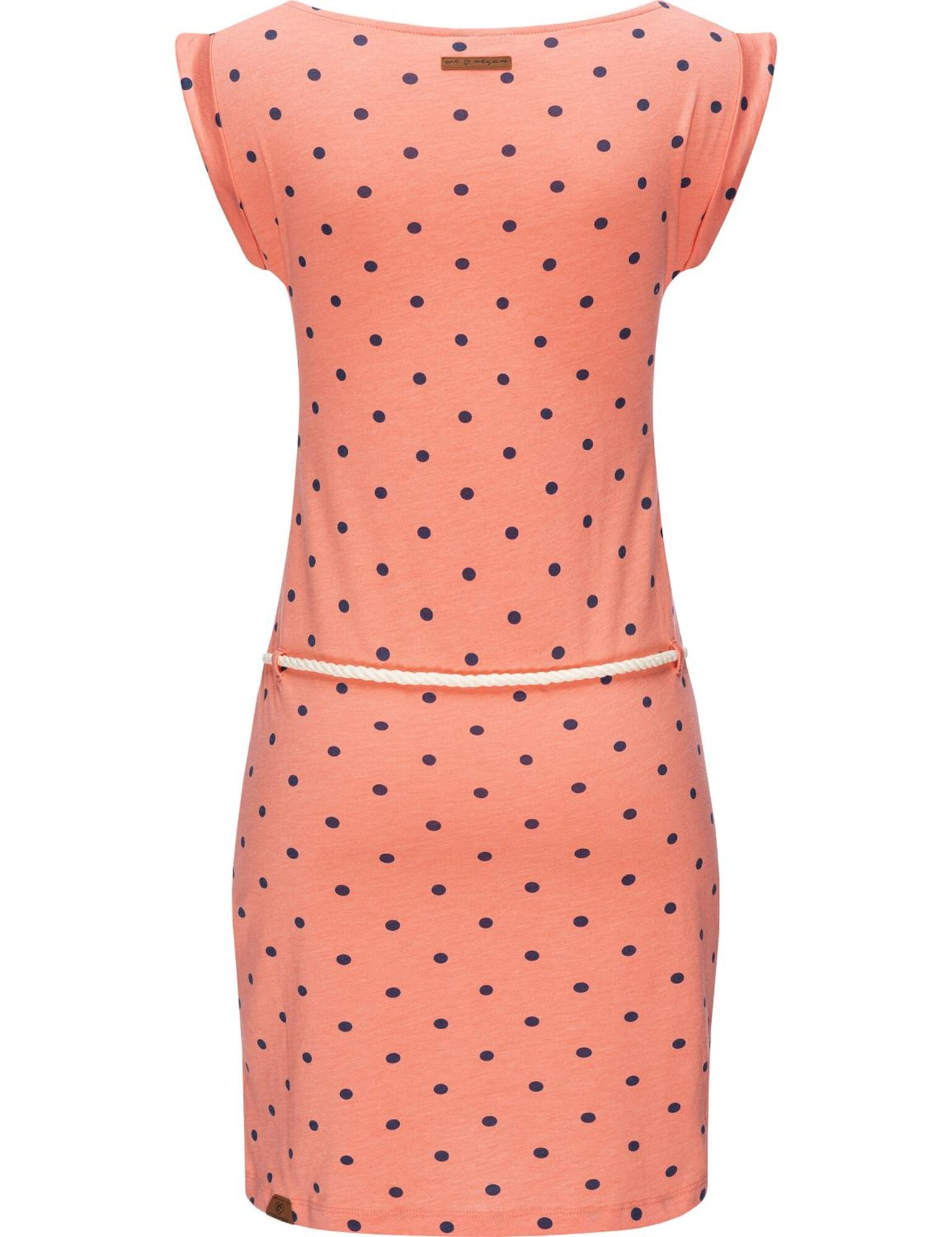 Ragwear Rochie de vară 'TAG DOTS' albastru marin / corai - Pled.ro