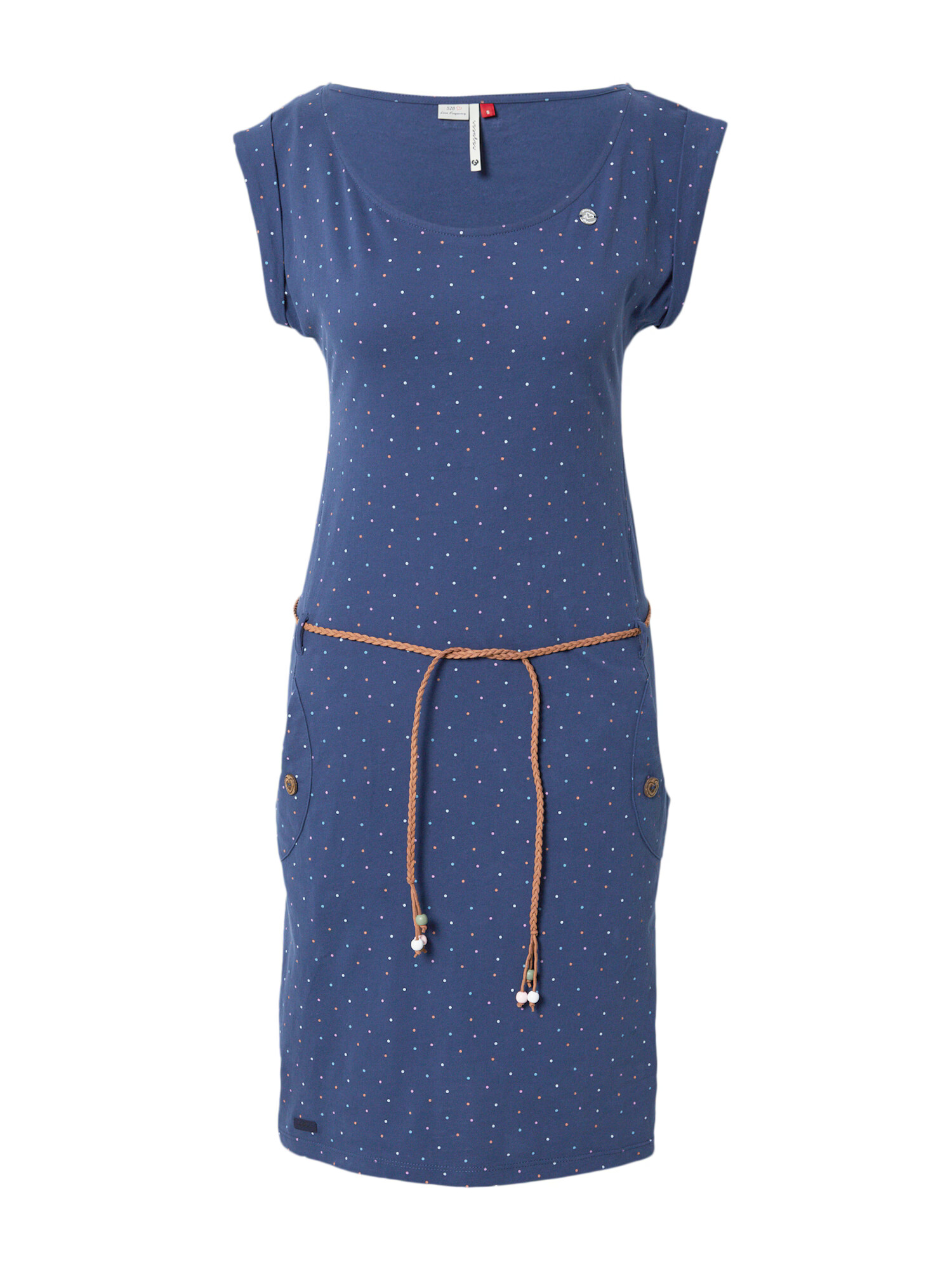 Ragwear Rochie de vară 'TAGG' indigo / albastru deschis / portocaliu / alb - Pled.ro