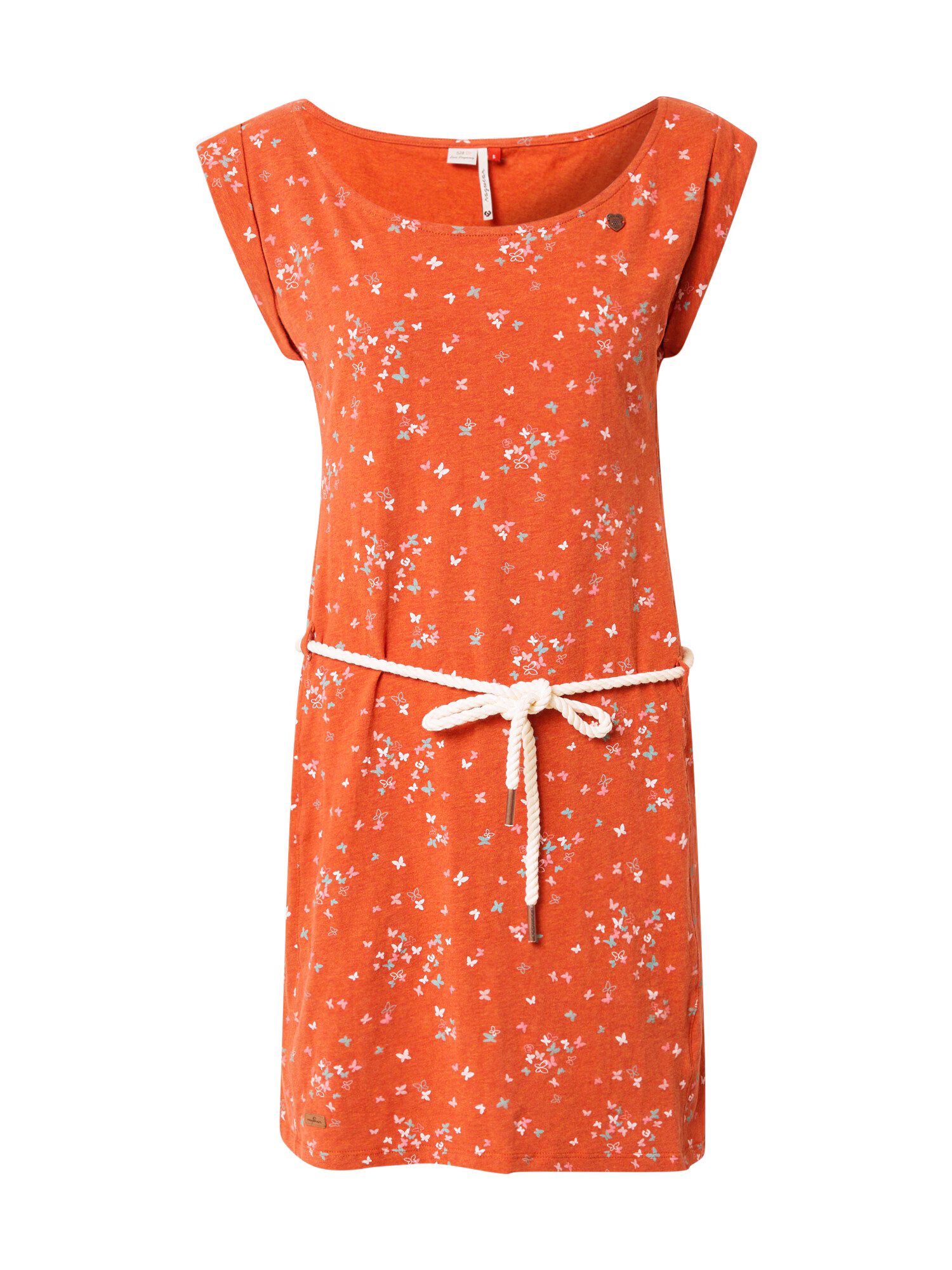 Ragwear Rochie de vară 'TAMY' albastru deschis / roz / roșu orange / alb - Pled.ro