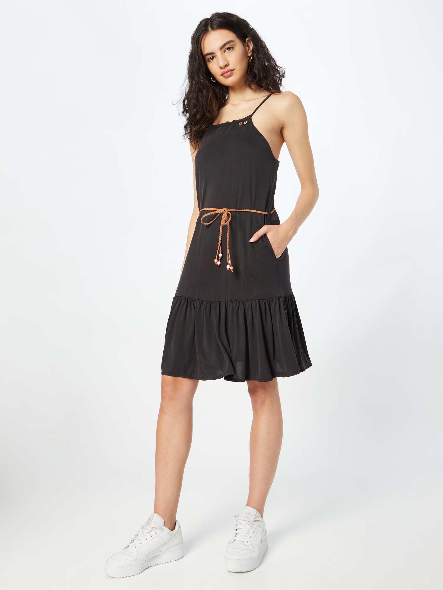 Ragwear Rochie de vară 'Thime' negru - Pled.ro