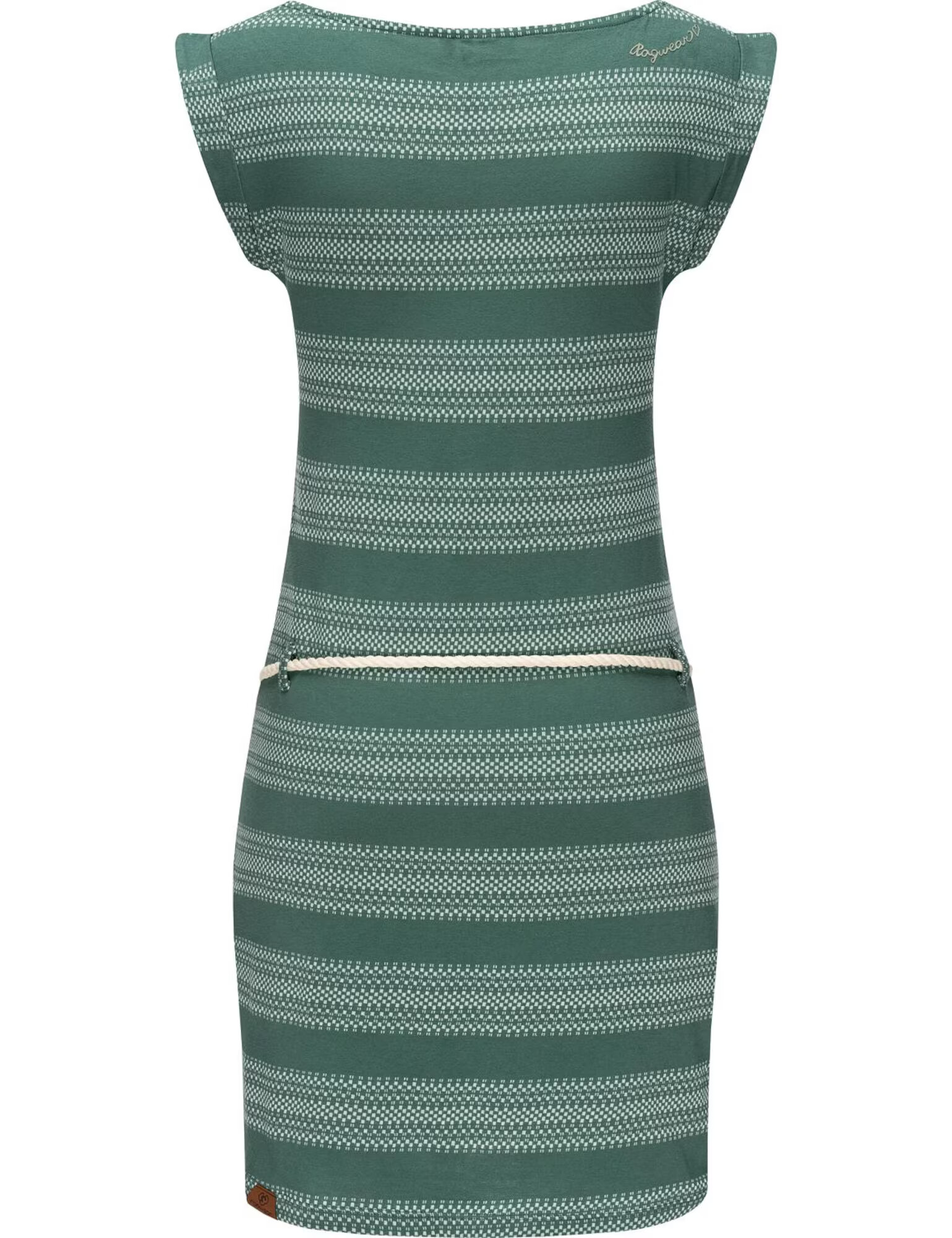 Ragwear Rochie de vară verde smarald / alb - Pled.ro