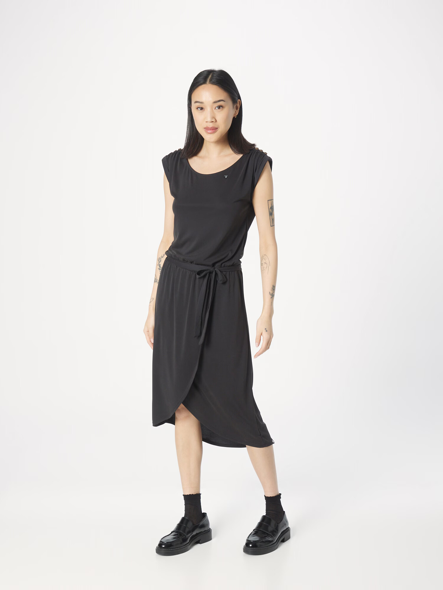 Ragwear Rochie 'Ethany' negru - Pled.ro