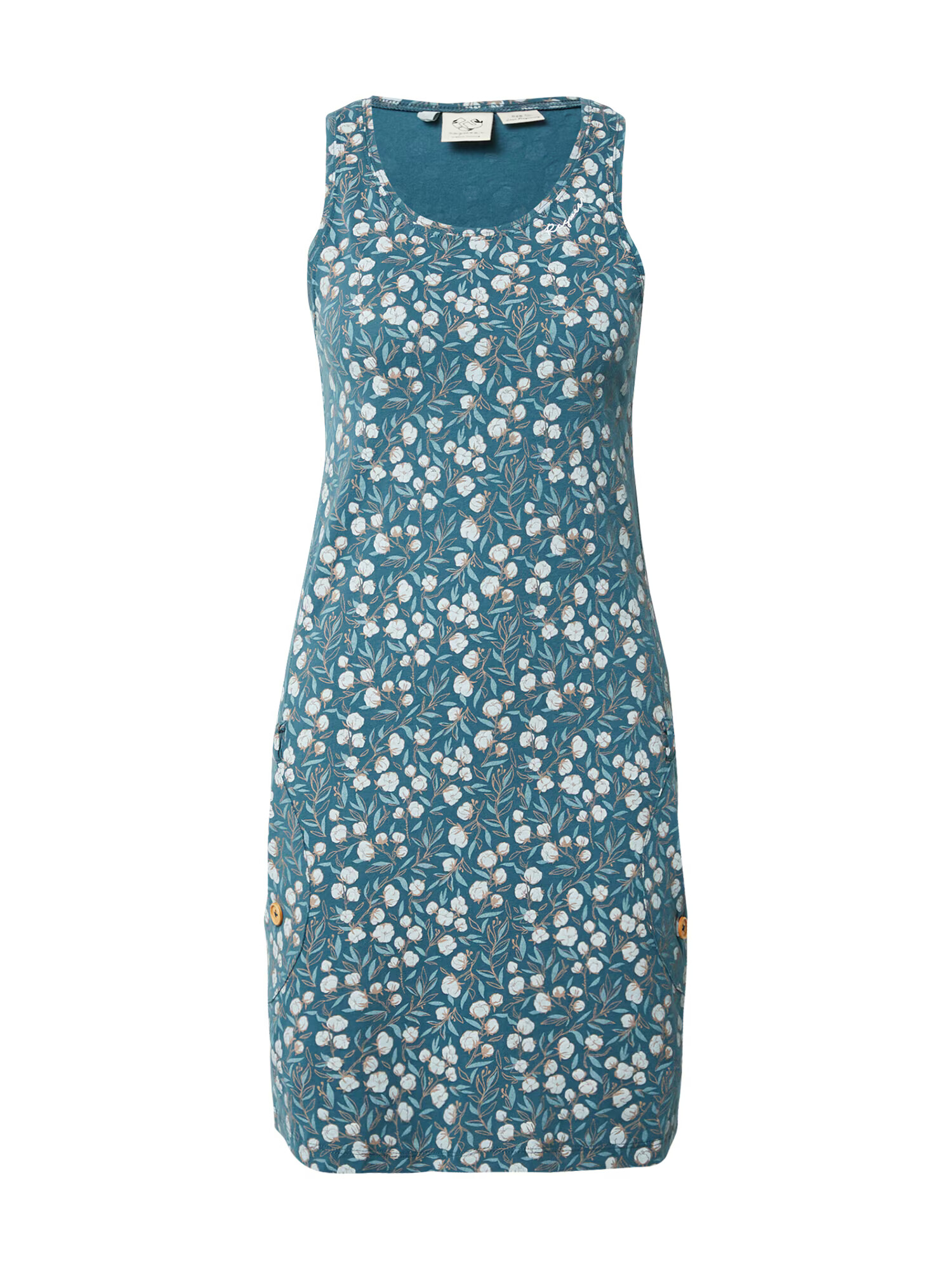 Ragwear Rochie 'KESY' cyan / alb - Pled.ro