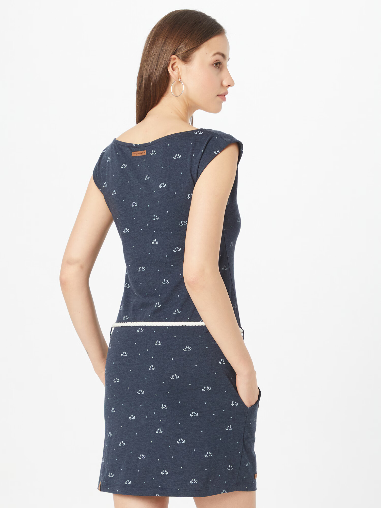 Ragwear Rochie 'Marina' bleumarin / alb - Pled.ro