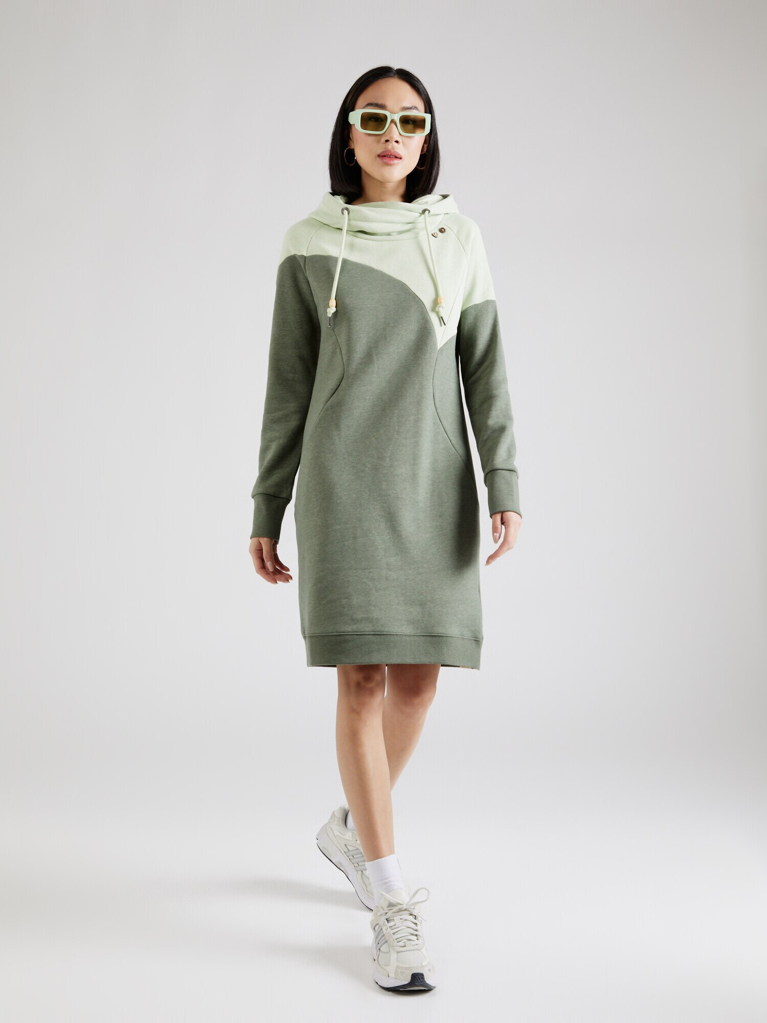 Ragwear Rochie 'MARISHKA' verde pastel / verde amestecat - Pled.ro