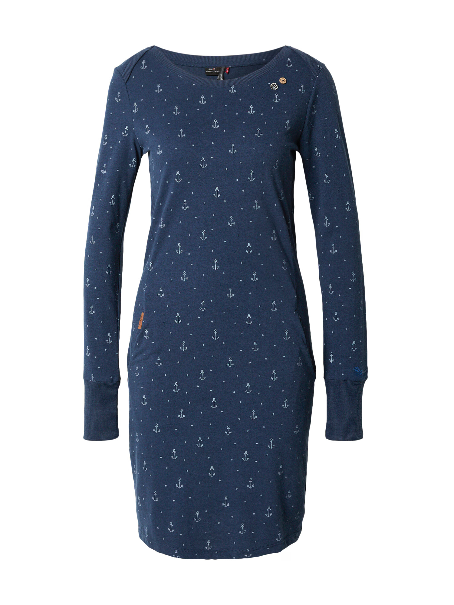 Ragwear Rochie 'RIVER MARINA' bleumarin / alb - Pled.ro