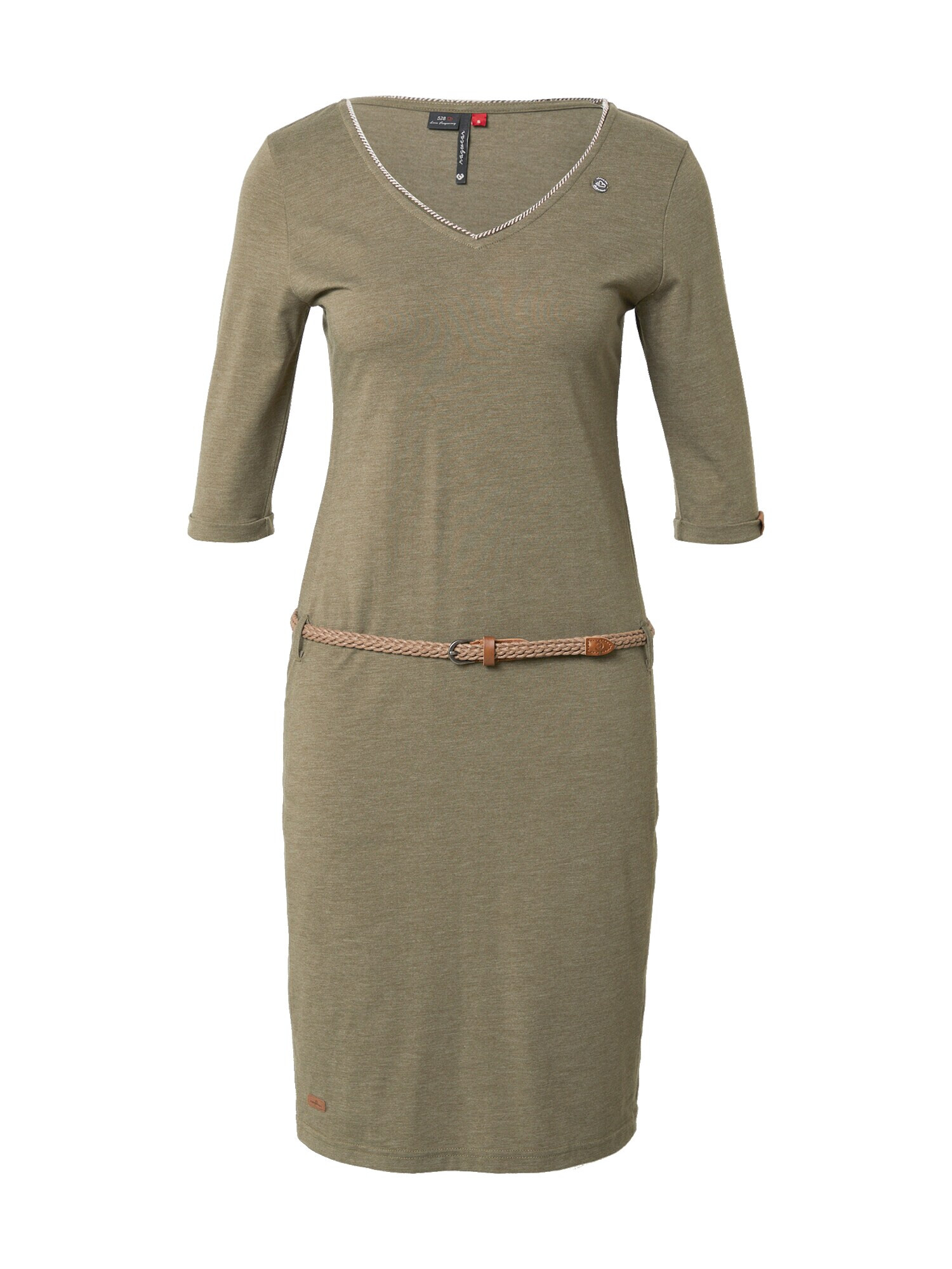 Ragwear Rochie 'Slavka' maro caramel / oliv / alb - Pled.ro