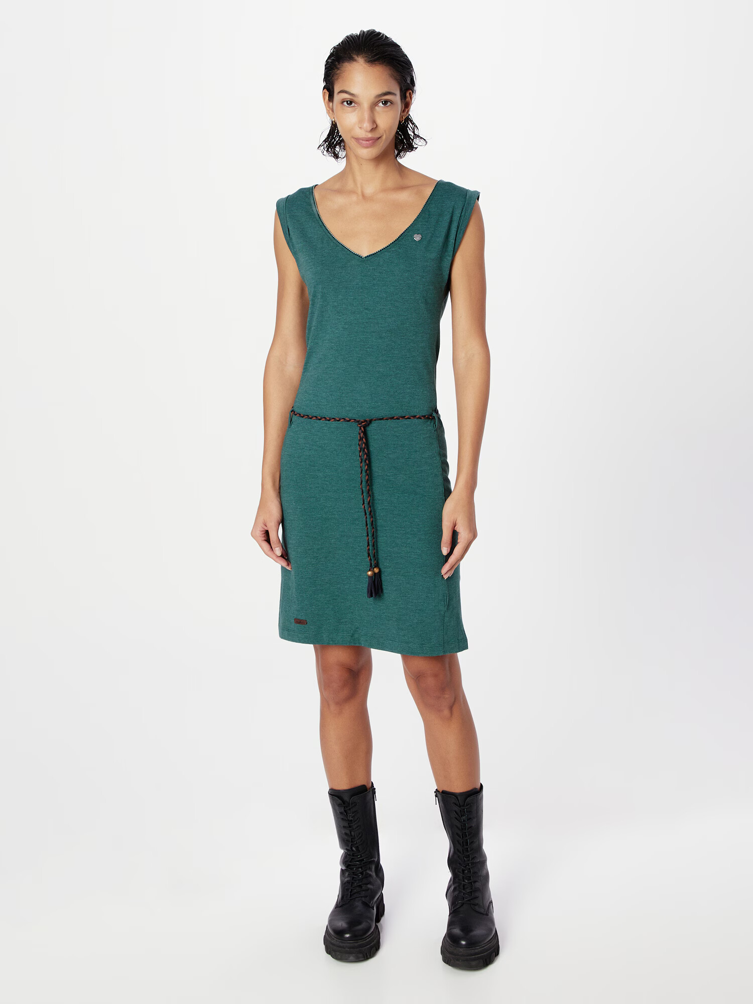 Ragwear Rochie 'SLAVKA' verde pin - Pled.ro