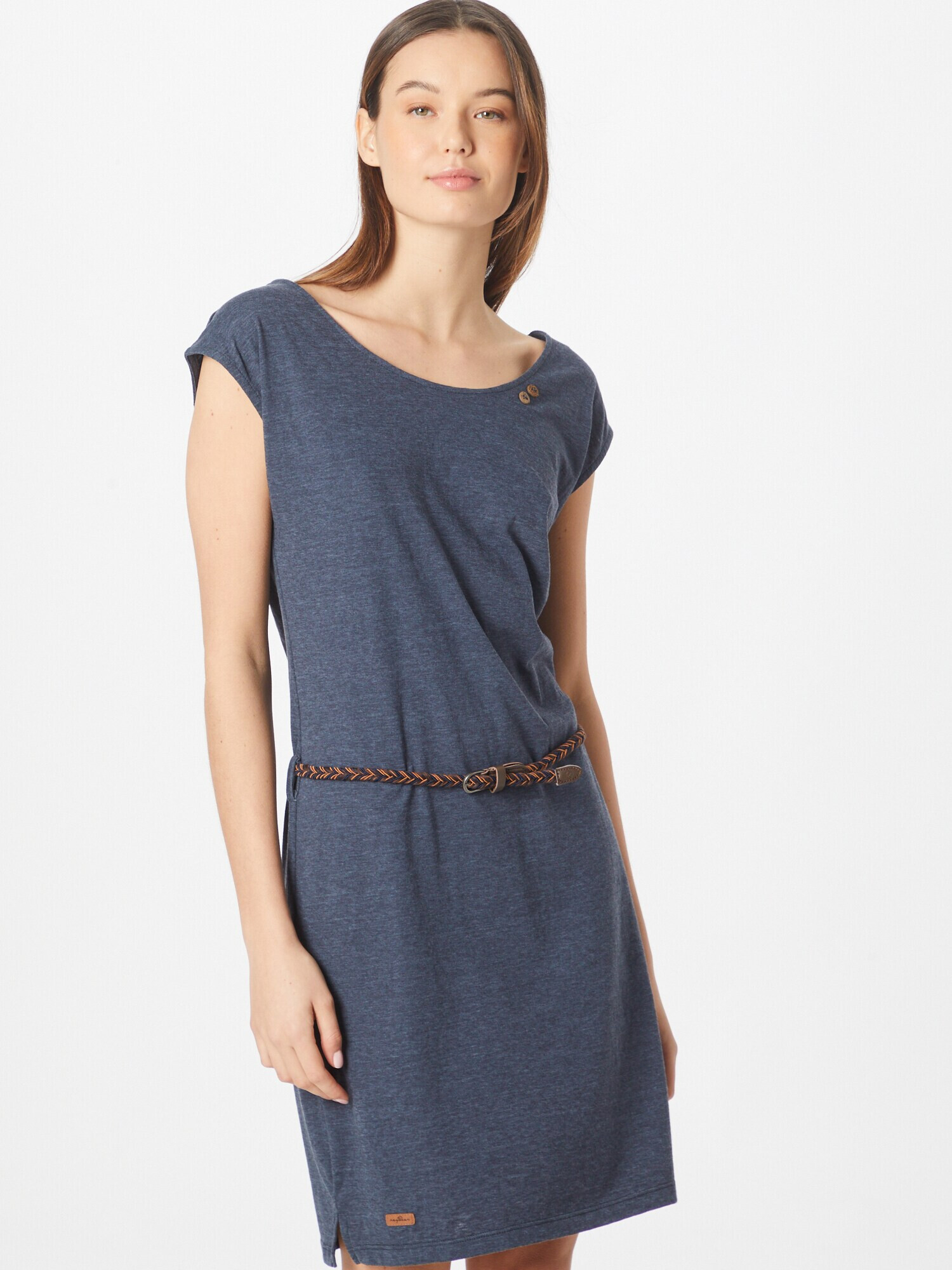 Ragwear Rochie 'Sofia' bleumarin / albastru porumbel / maro / alb - Pled.ro