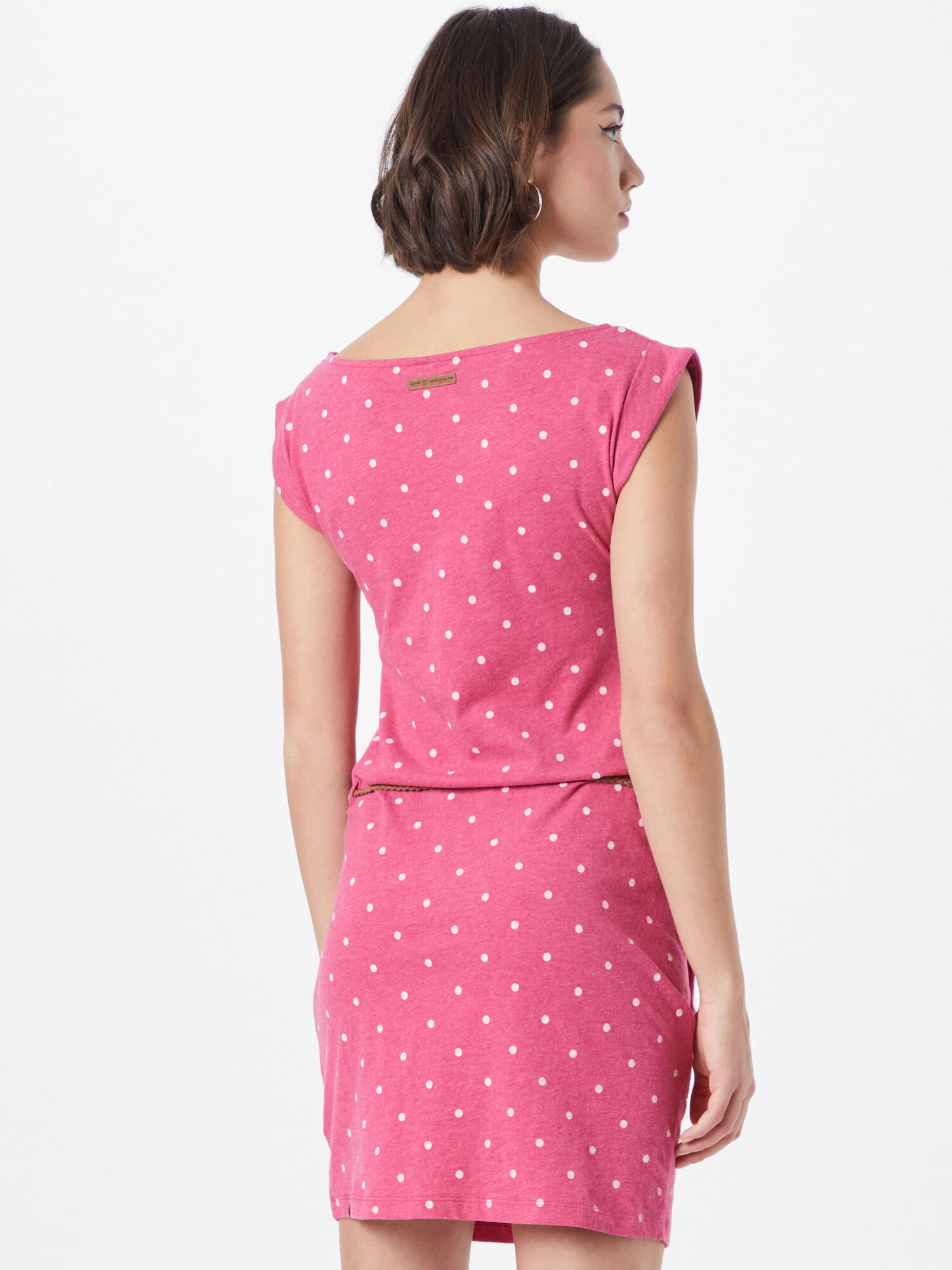 Ragwear Rochie 'TAG' magenta / alb - Pled.ro