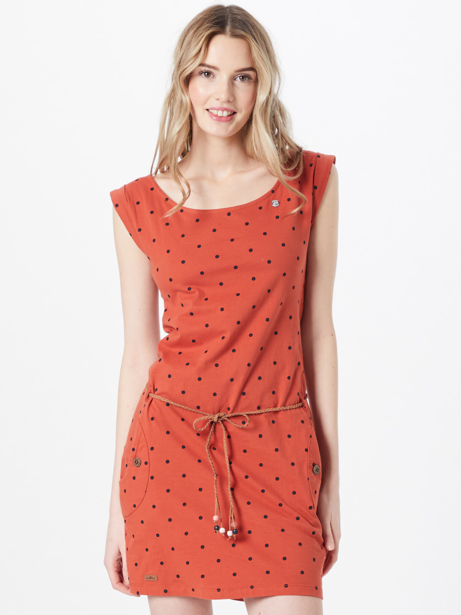 Ragwear Rochie 'TAG' roșu orange / negru - Pled.ro