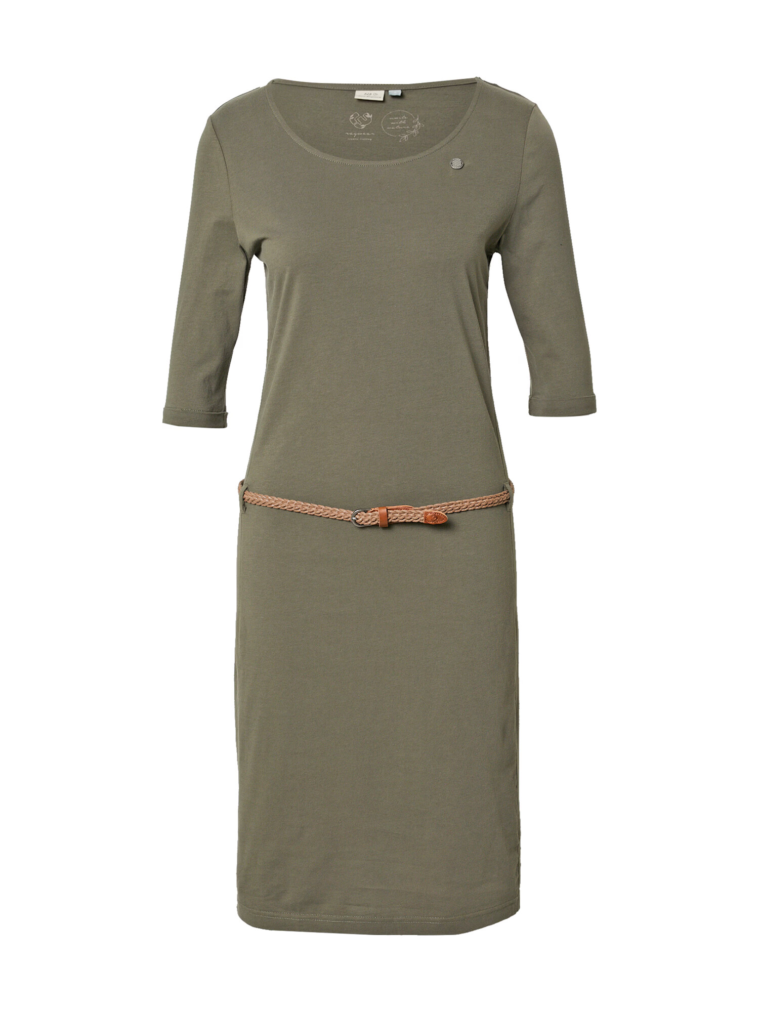 Ragwear Rochie 'TAMILA' maro caramel / oliv - Pled.ro