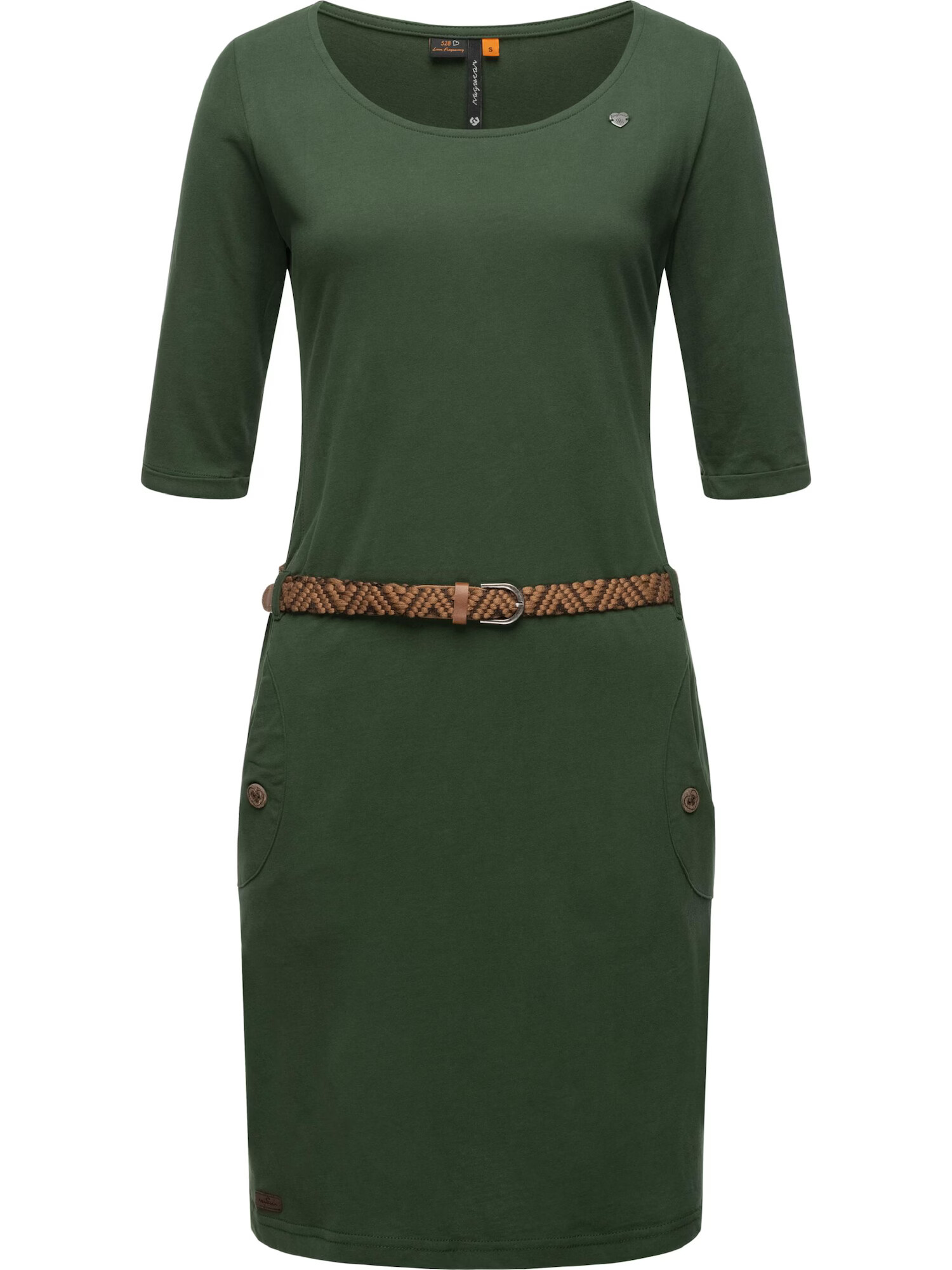 Ragwear Rochie 'Tannya' maro / verde închis - Pled.ro