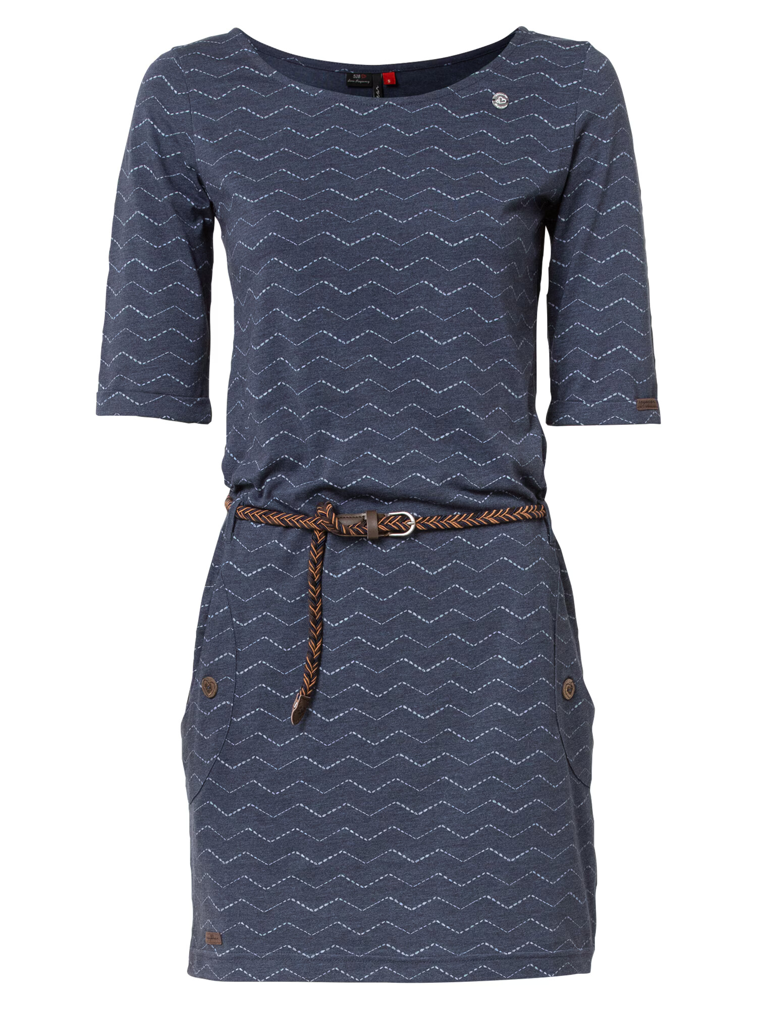 Ragwear Rochie 'TANYA' bleumarin / alb - Pled.ro