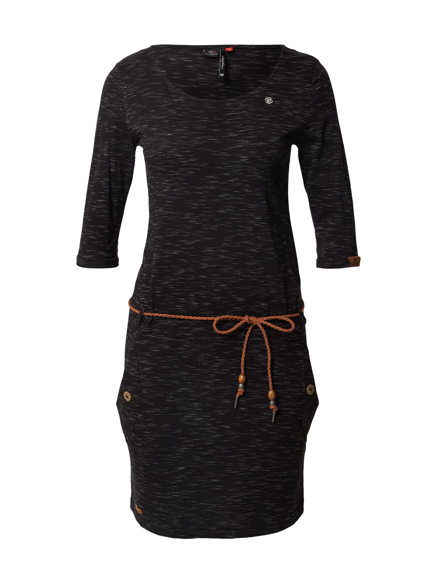 Ragwear Rochie 'Tanya' maro caramel / gri deschis / negru - Pled.ro