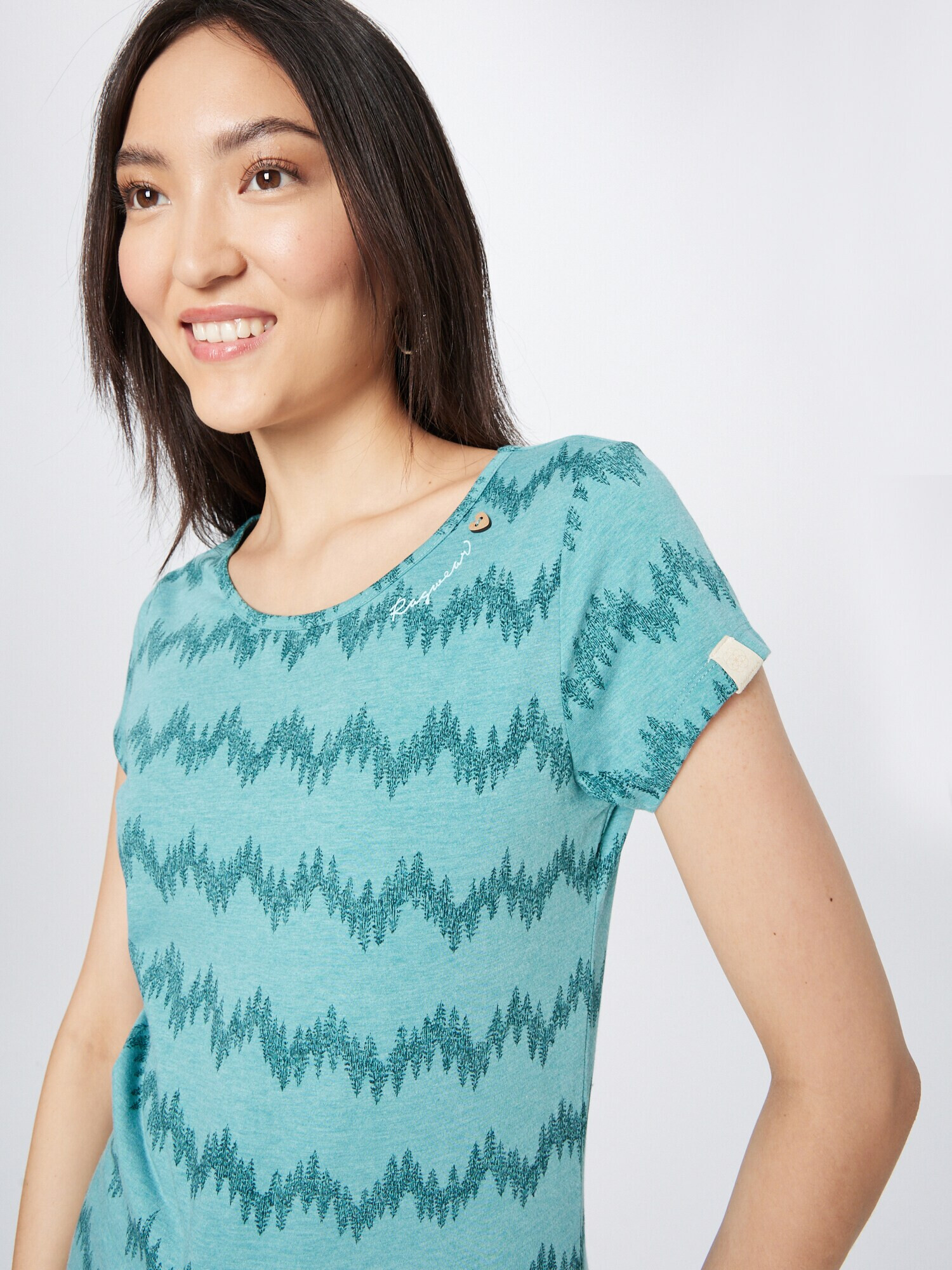 Ragwear Tricou 'FOREST' bleumarin / albastru aqua - Pled.ro