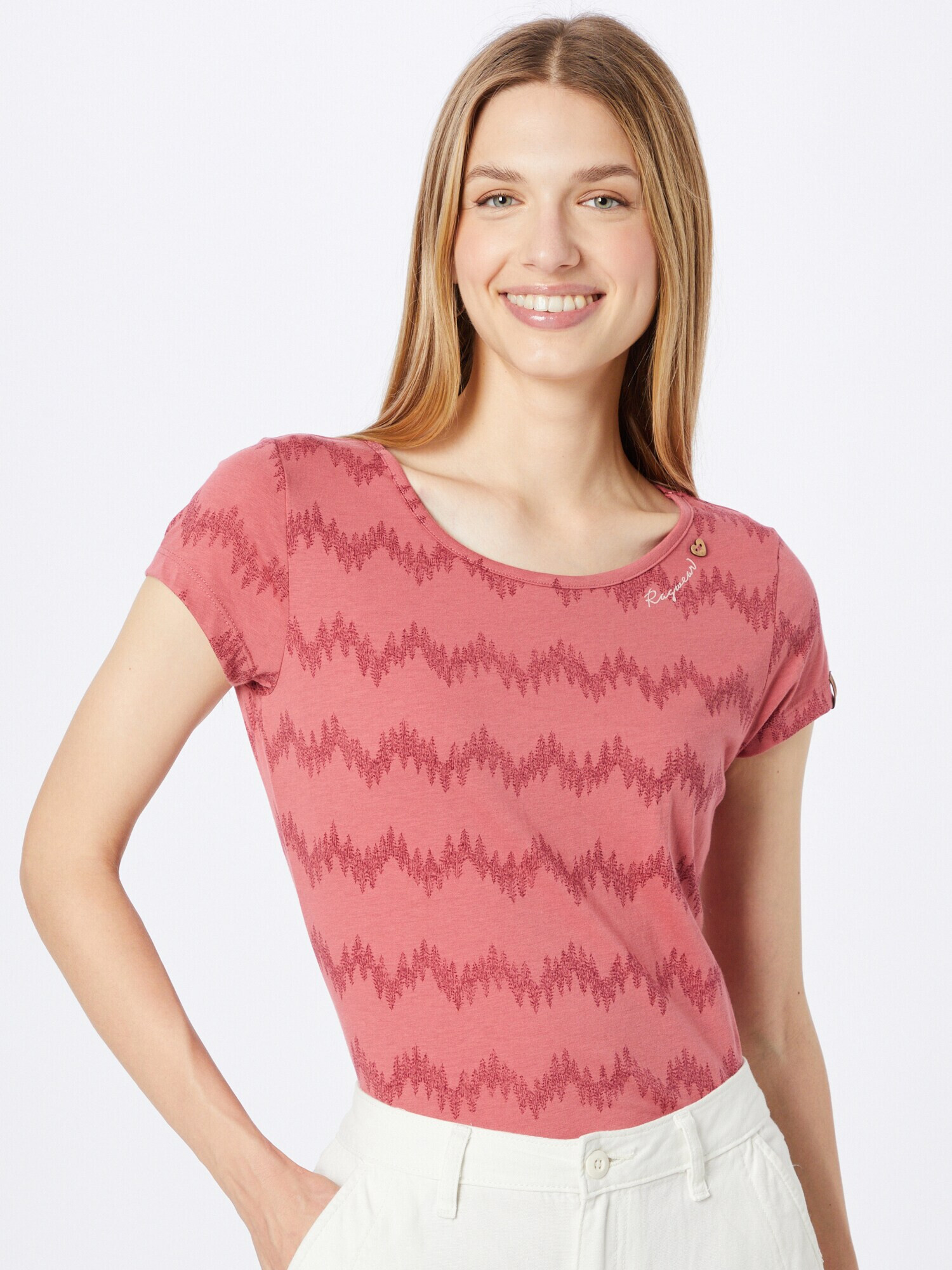 Ragwear Tricou 'FOREST' rosé / roz închis - Pled.ro