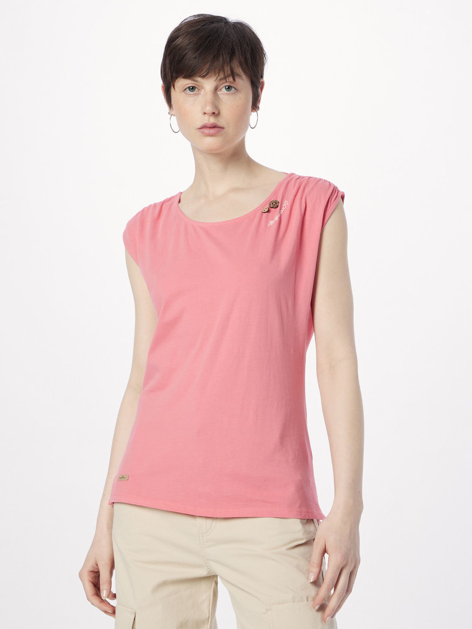 Ragwear Tricou 'GREETA' portocaliu somon - Pled.ro