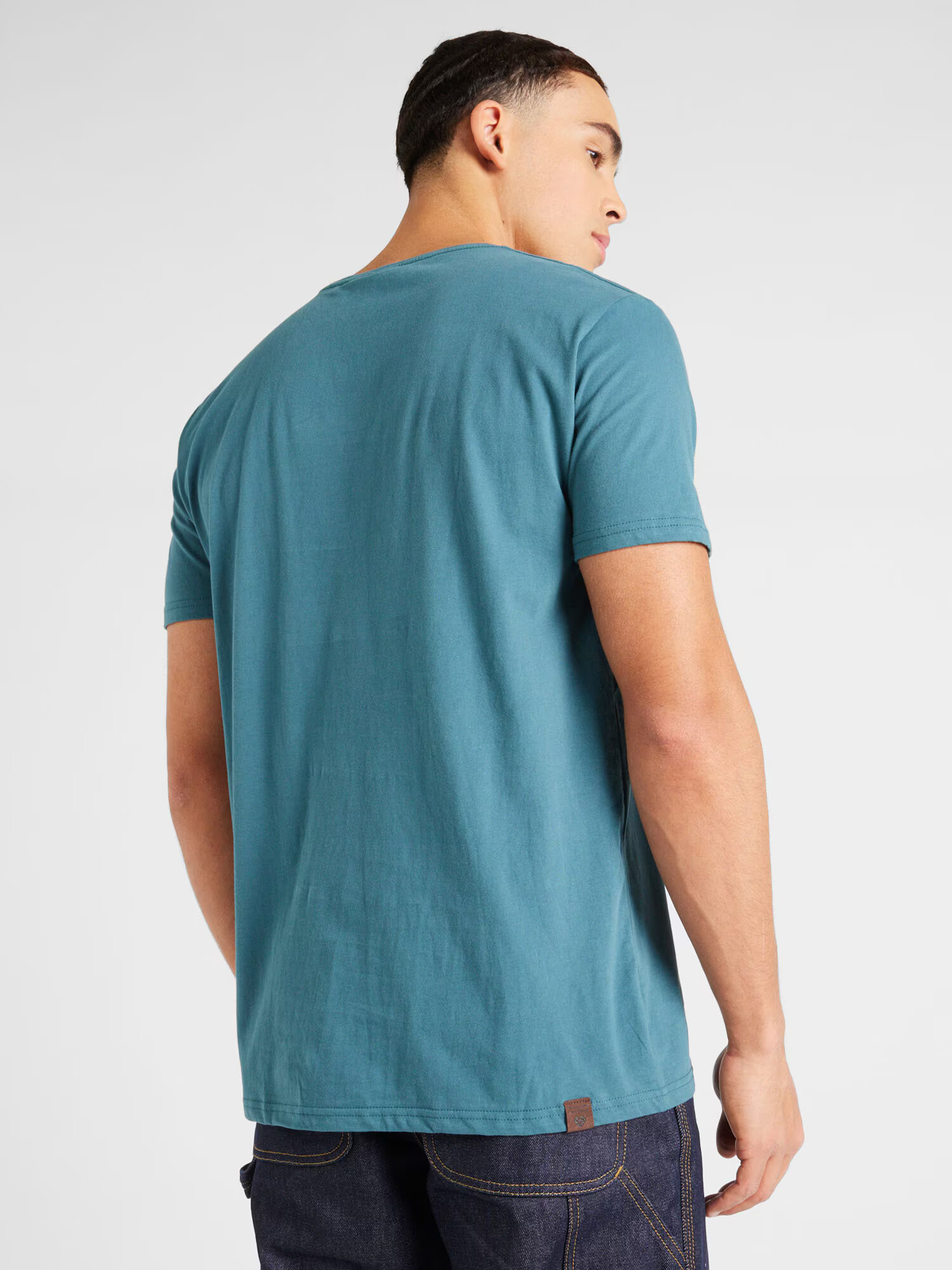 Ragwear Tricou 'HAKE' bleumarin / cyan / alb - Pled.ro