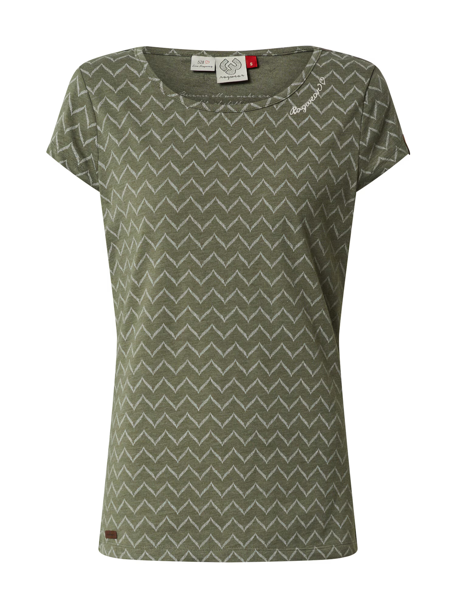 Ragwear Tricou 'MINT ZIG ZAG' verde - Pled.ro