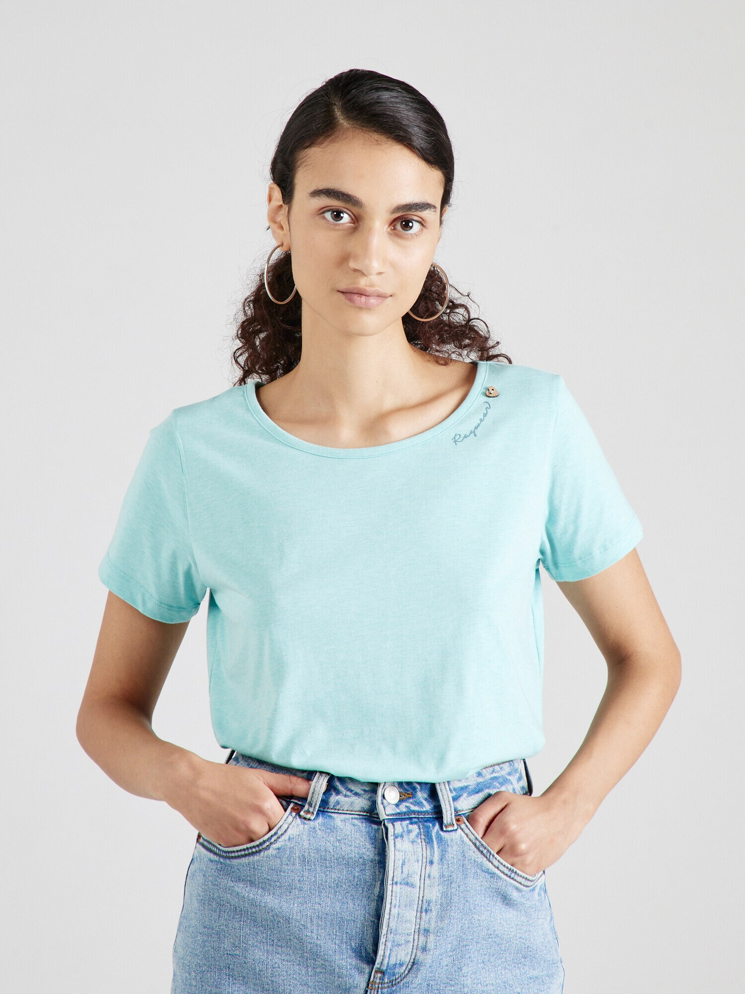 Ragwear Tricou 'MINTT COMFI' albastru aqua - Pled.ro