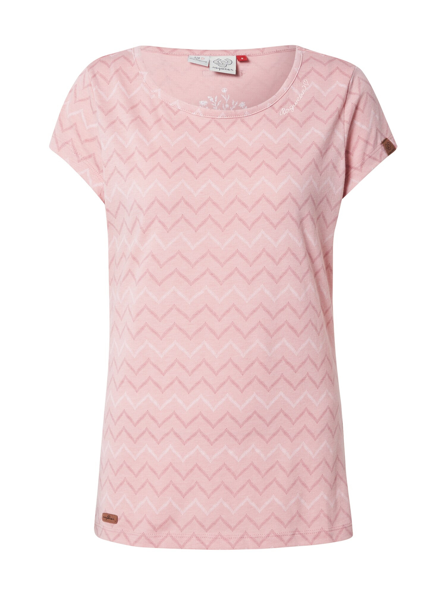 Ragwear Tricou roz pastel / roz închis / alb - Pled.ro