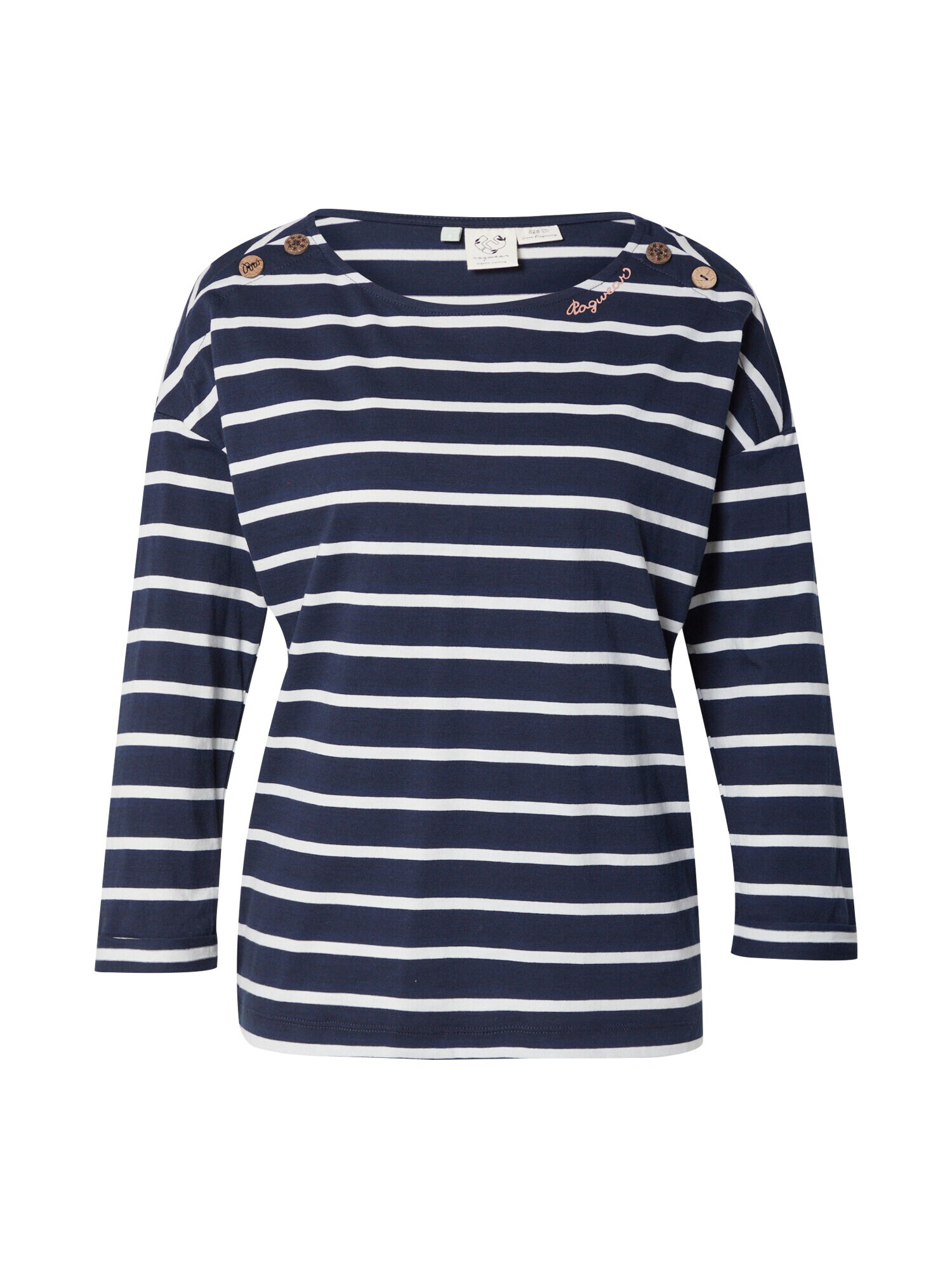 Ragwear Tricou 'TAVVI' bleumarin / alb - Pled.ro