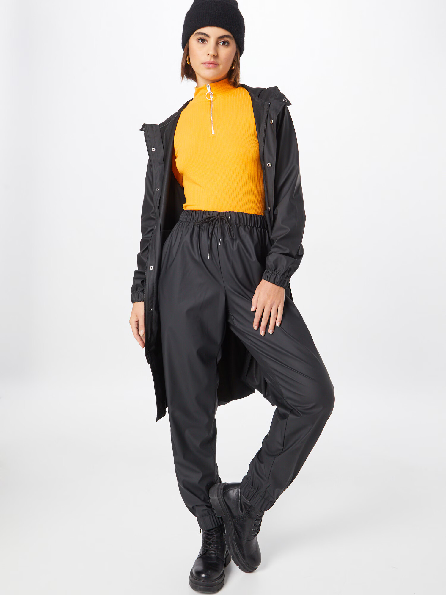 RAINS Pantaloni negru - Pled.ro