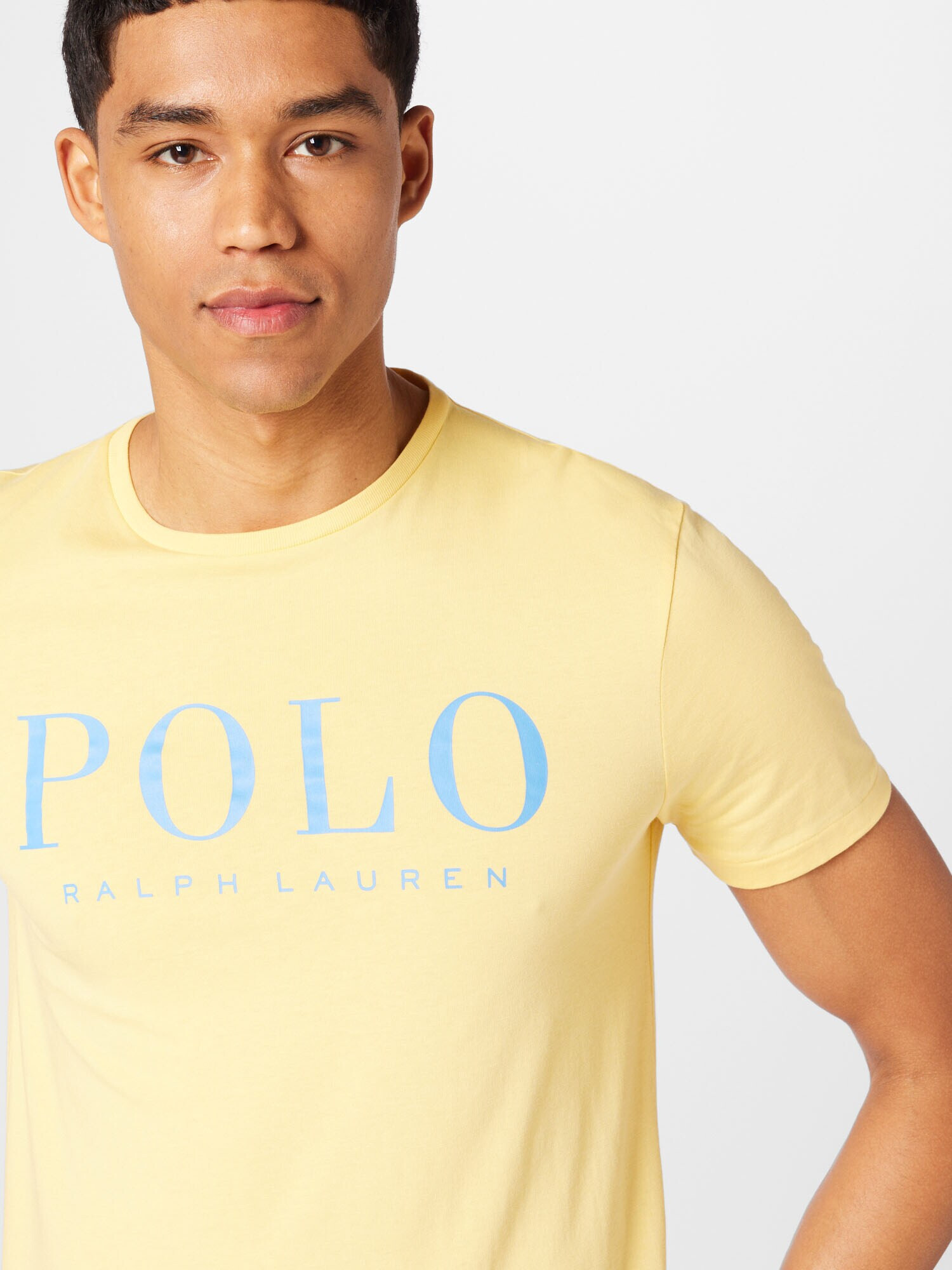 Polo Ralph Lauren Tricou albastru deschis / galben deschis - Pled.ro