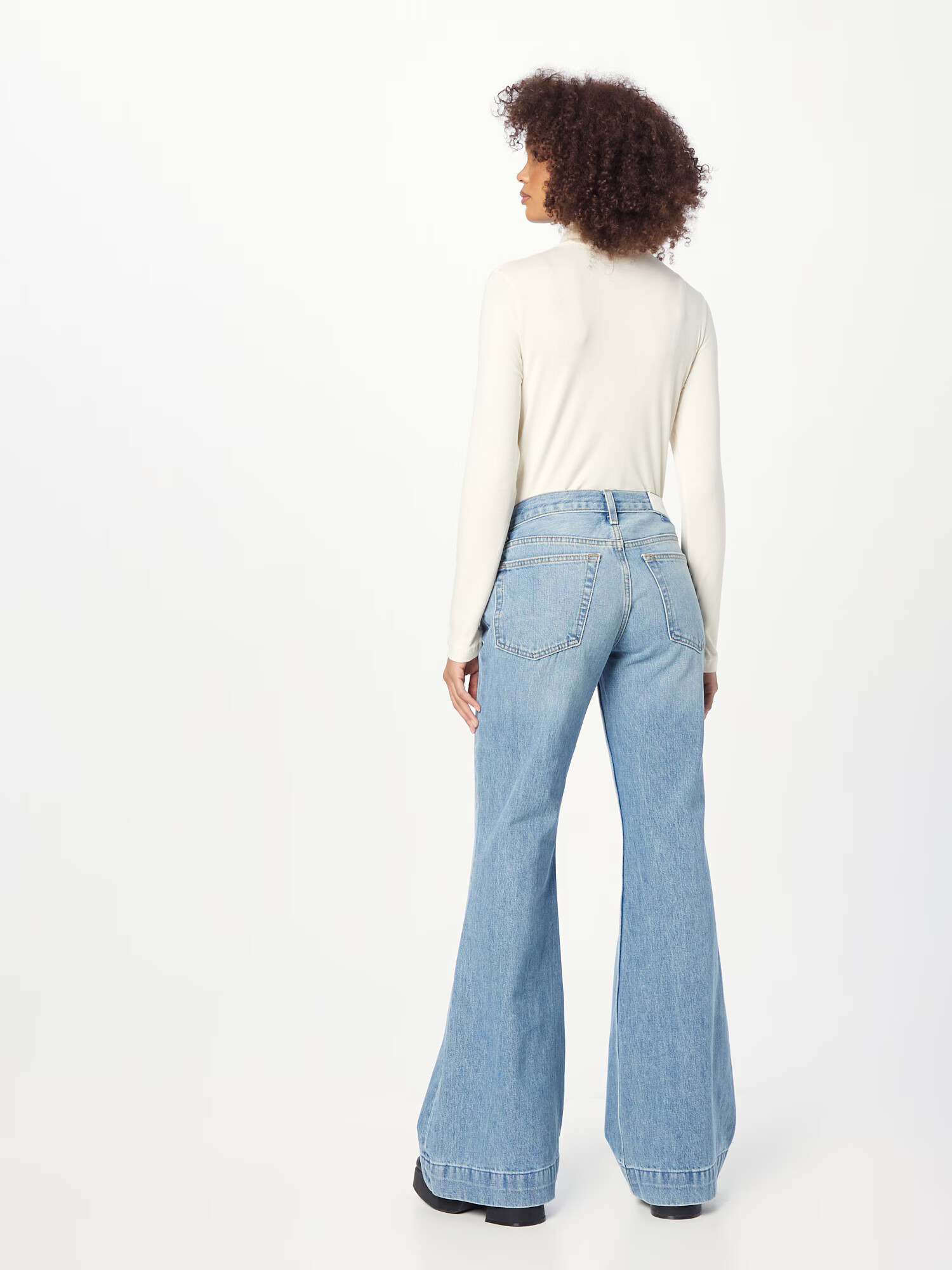 RE/DONE Jeans '70S' albastru deschis - Pled.ro