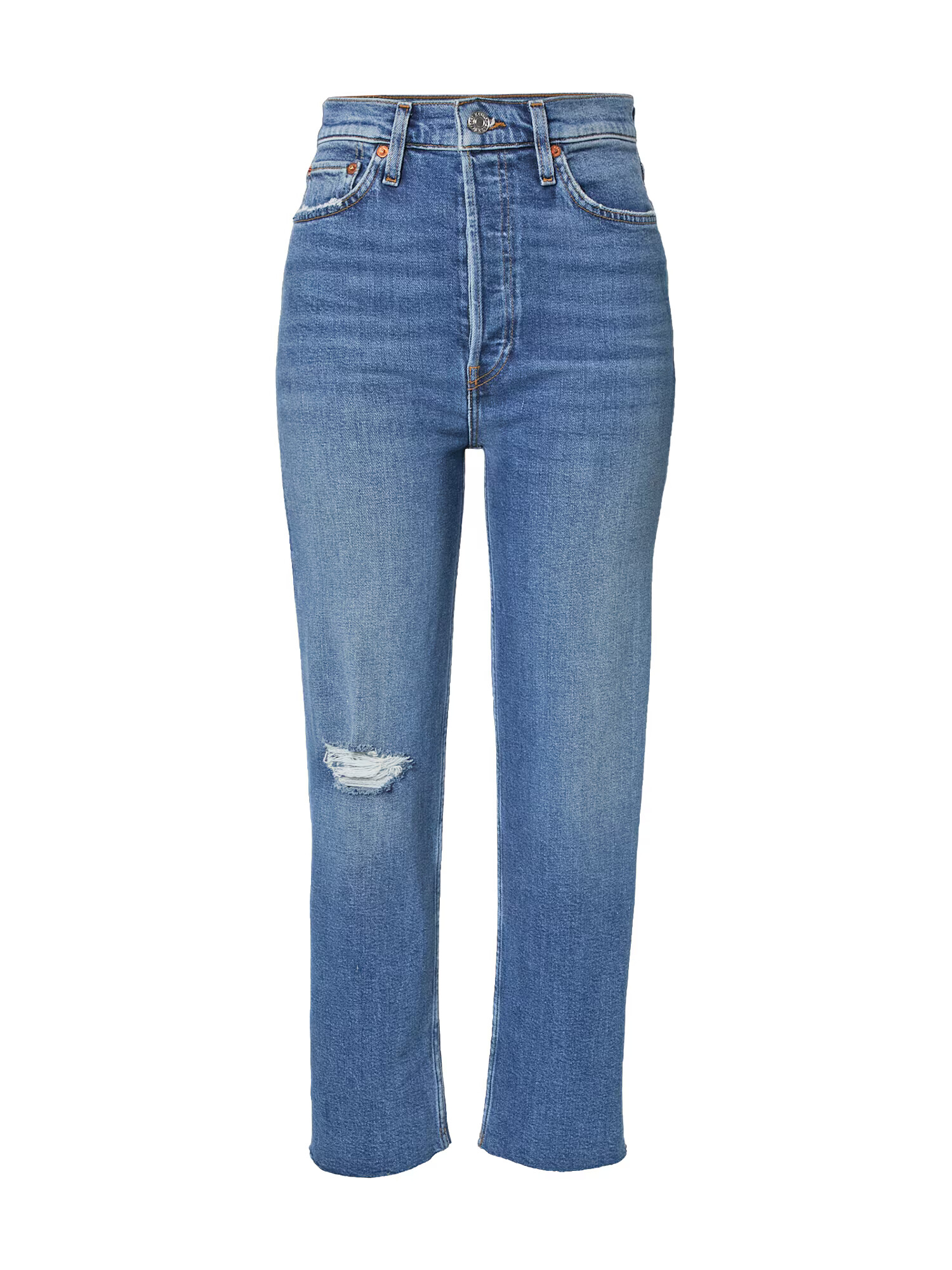 RE/DONE Jeans albastru denim - Pled.ro