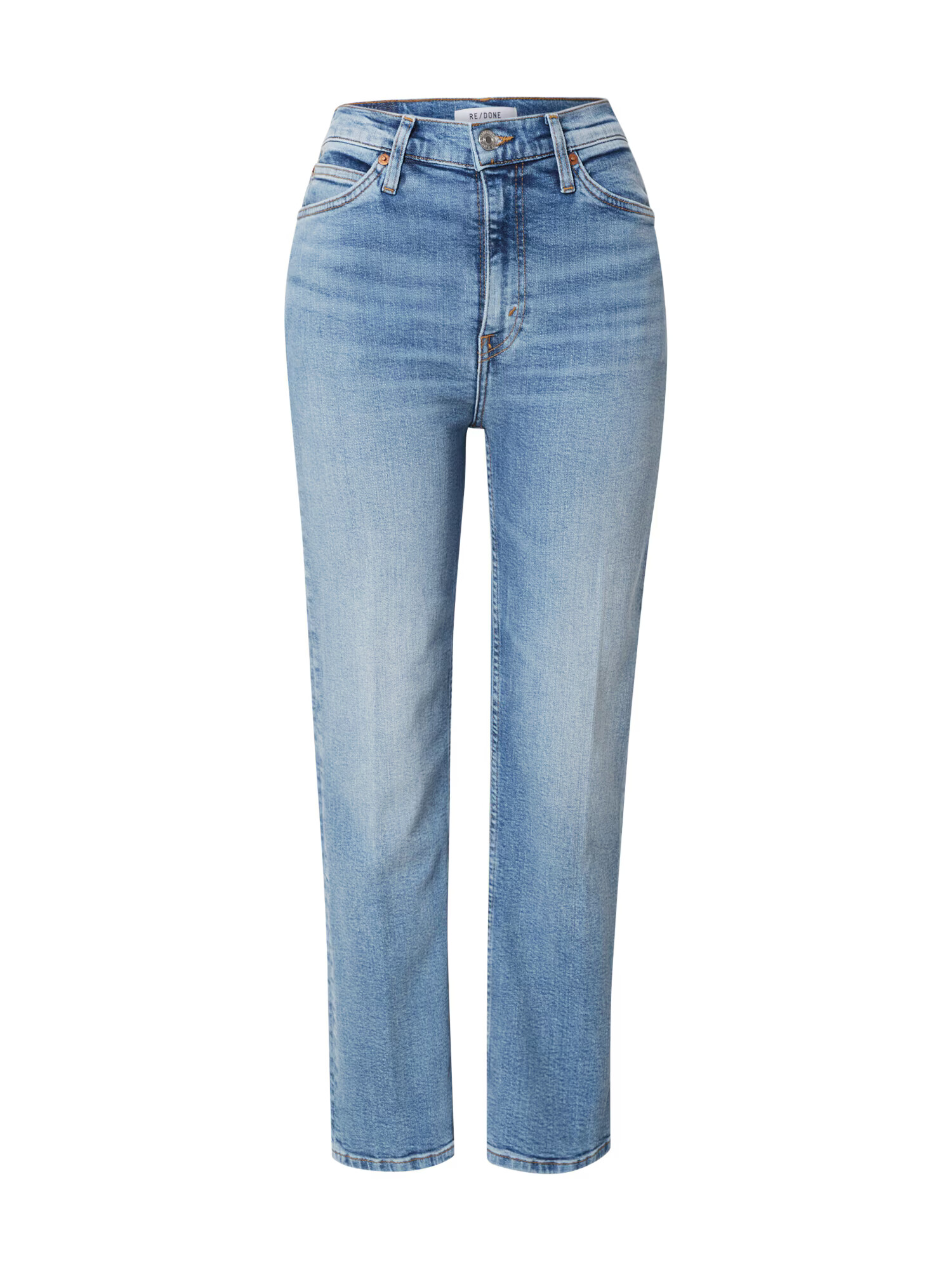 RE/DONE Jeans albastru denim - Pled.ro