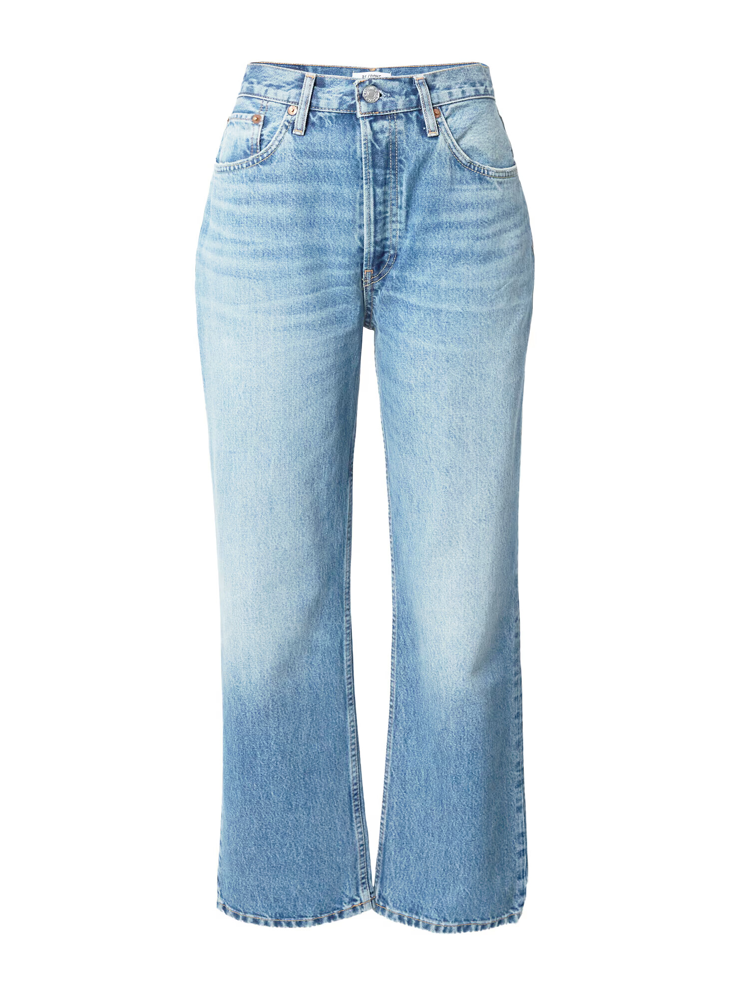 RE/DONE Jeans albastru denim - Pled.ro