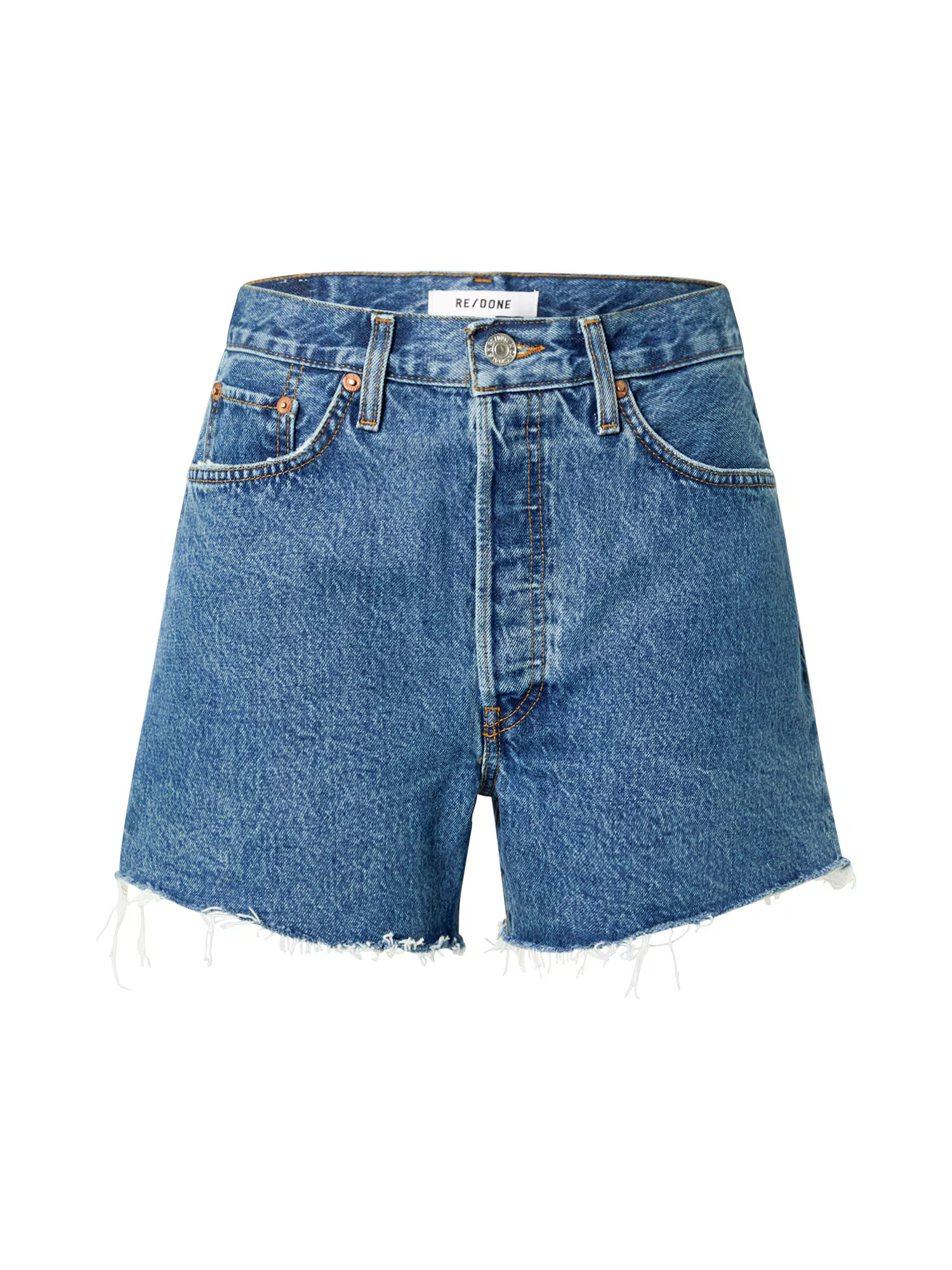 RE/DONE Jeans albastru denim - Pled.ro