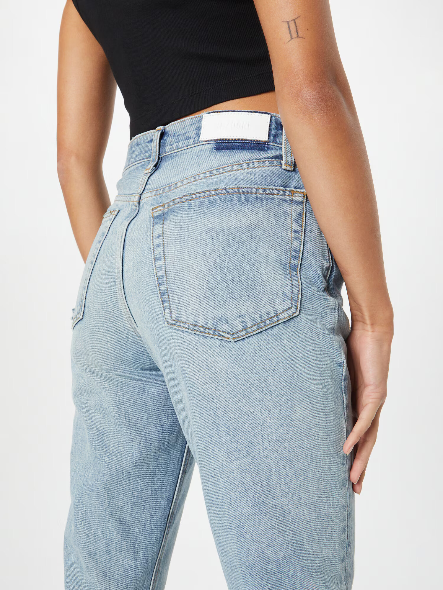 RE/DONE Jeans albastru denim - Pled.ro