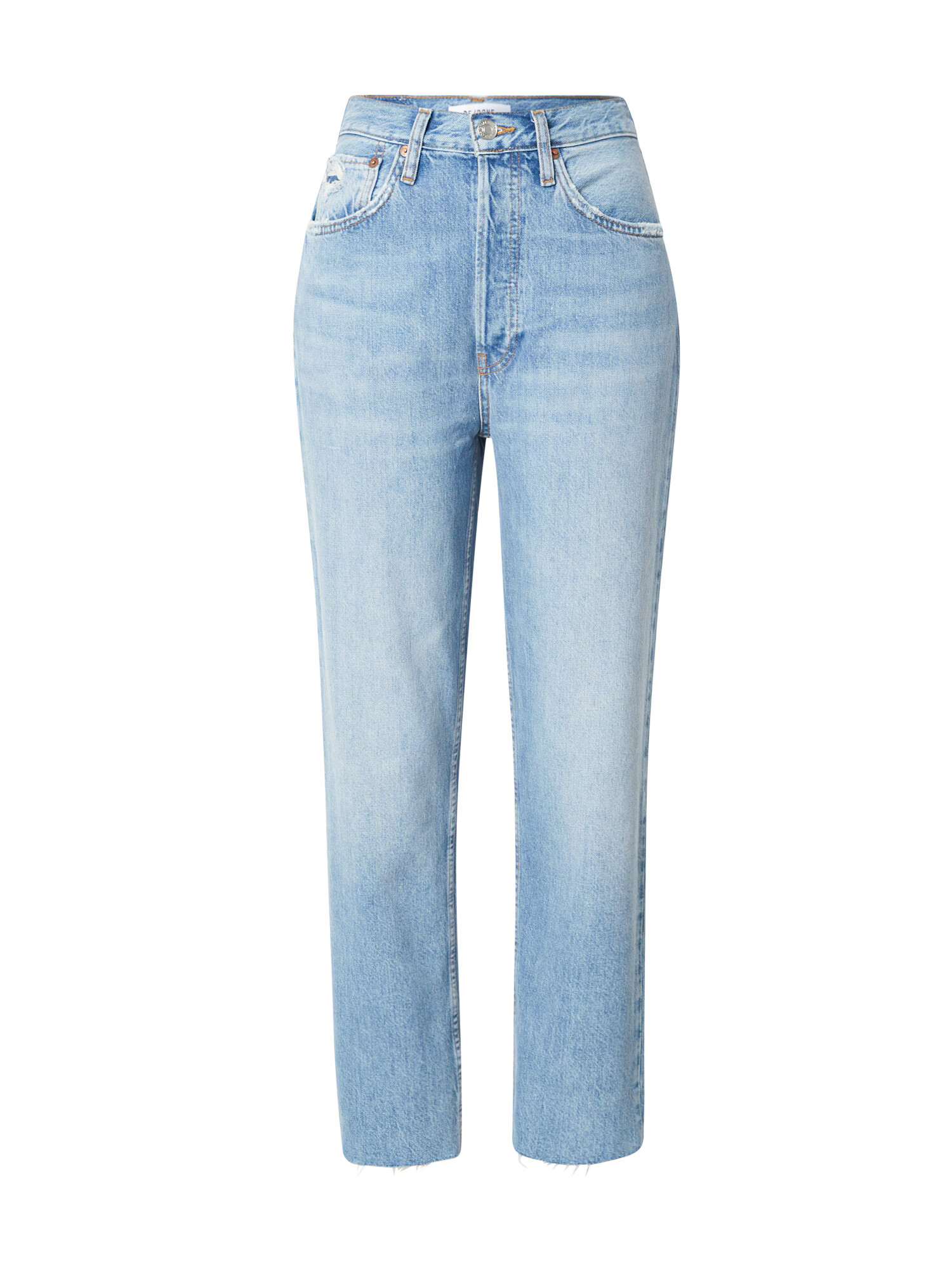 RE/DONE Jeans albastru deschis - Pled.ro