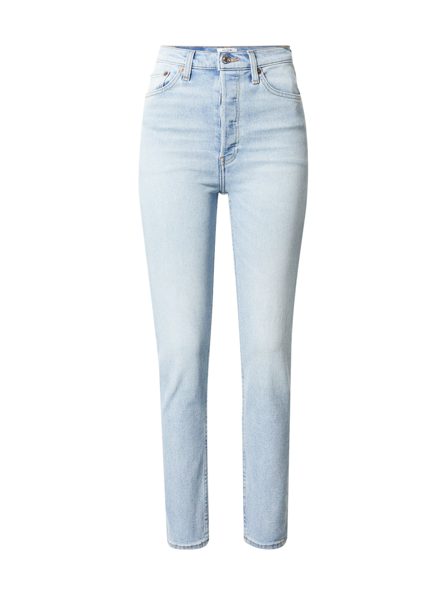 RE/DONE Jeans albastru deschis - Pled.ro